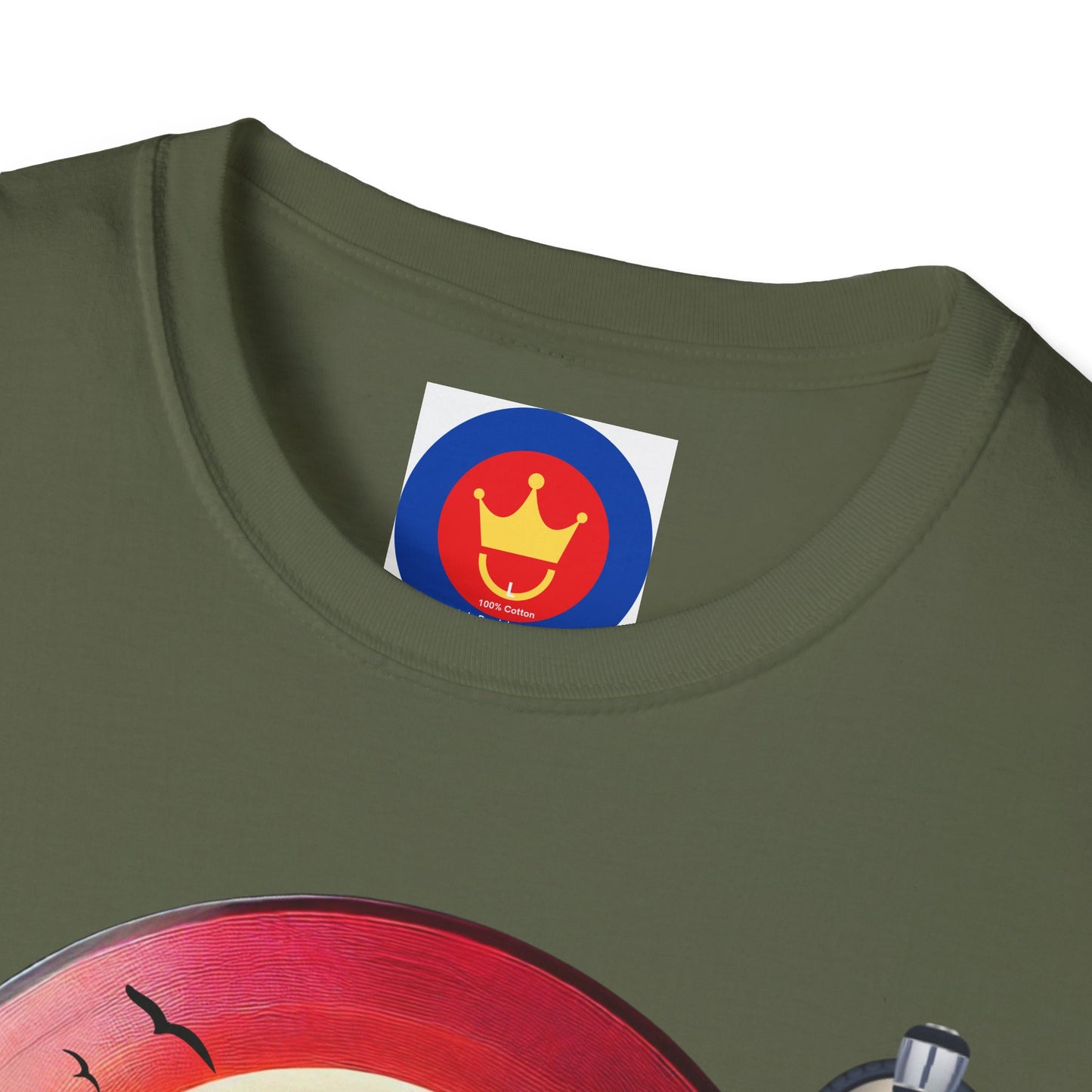 Beach Surf Vinyl Unisex T-Shirt | Beach Bum Fashion Apparel