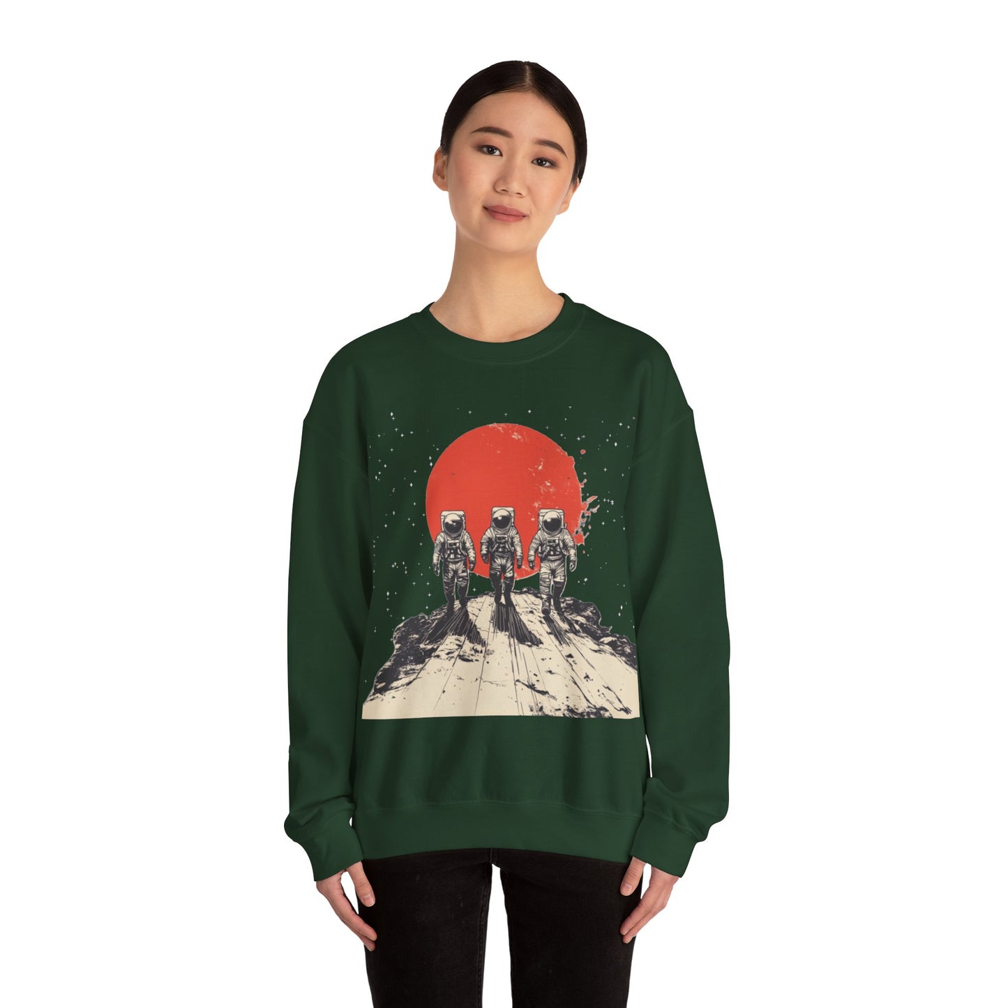 Astronaut Sweatshirt | Unisex Space Graphic Sweater