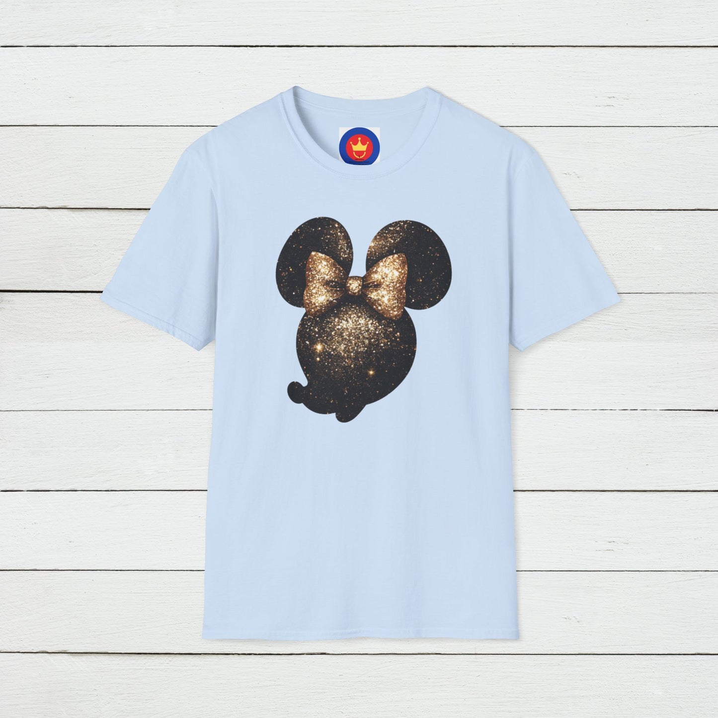 Disney Inspired Unisex T-Shirt | Minnie Glitter Shirt