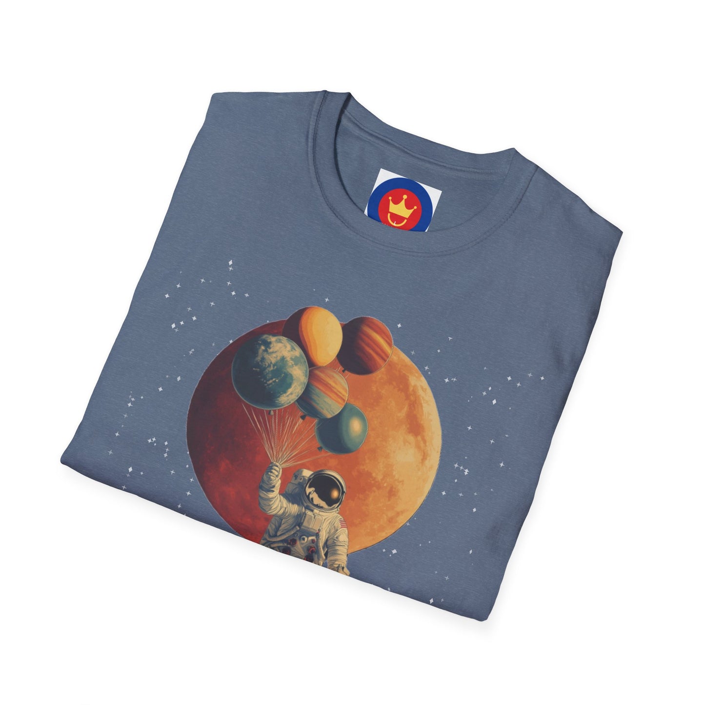 Astronaut Unisex Space Graphic T-shirt | Funny Cosmic Planets Apparel