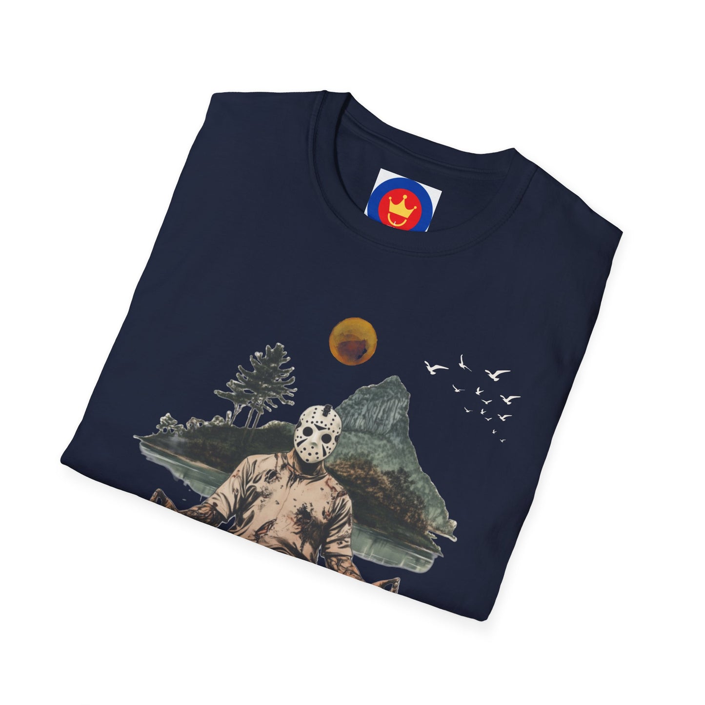 Friday the 13th Jason Vorhees Zen Unisex T-Shirt | Meditation Tee