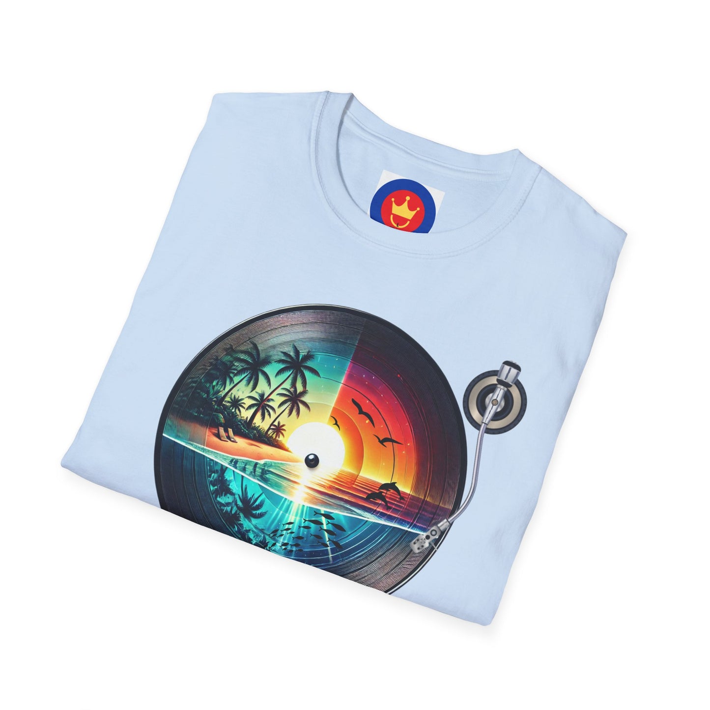 Beach Vinyl Unisex T-Shirt | Beach Bum Fashion Apparel