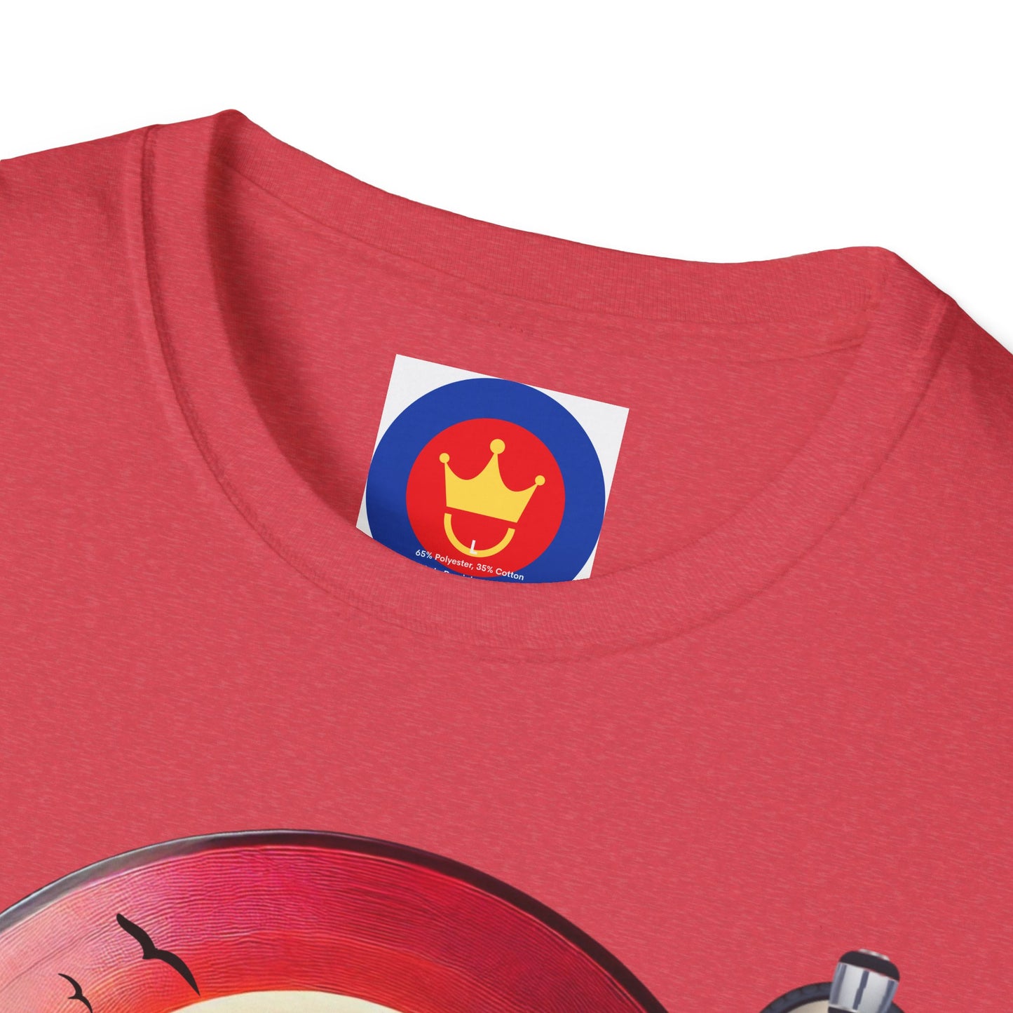 Beach Surf Vinyl Unisex T-Shirt | Beach Bum Fashion Apparel