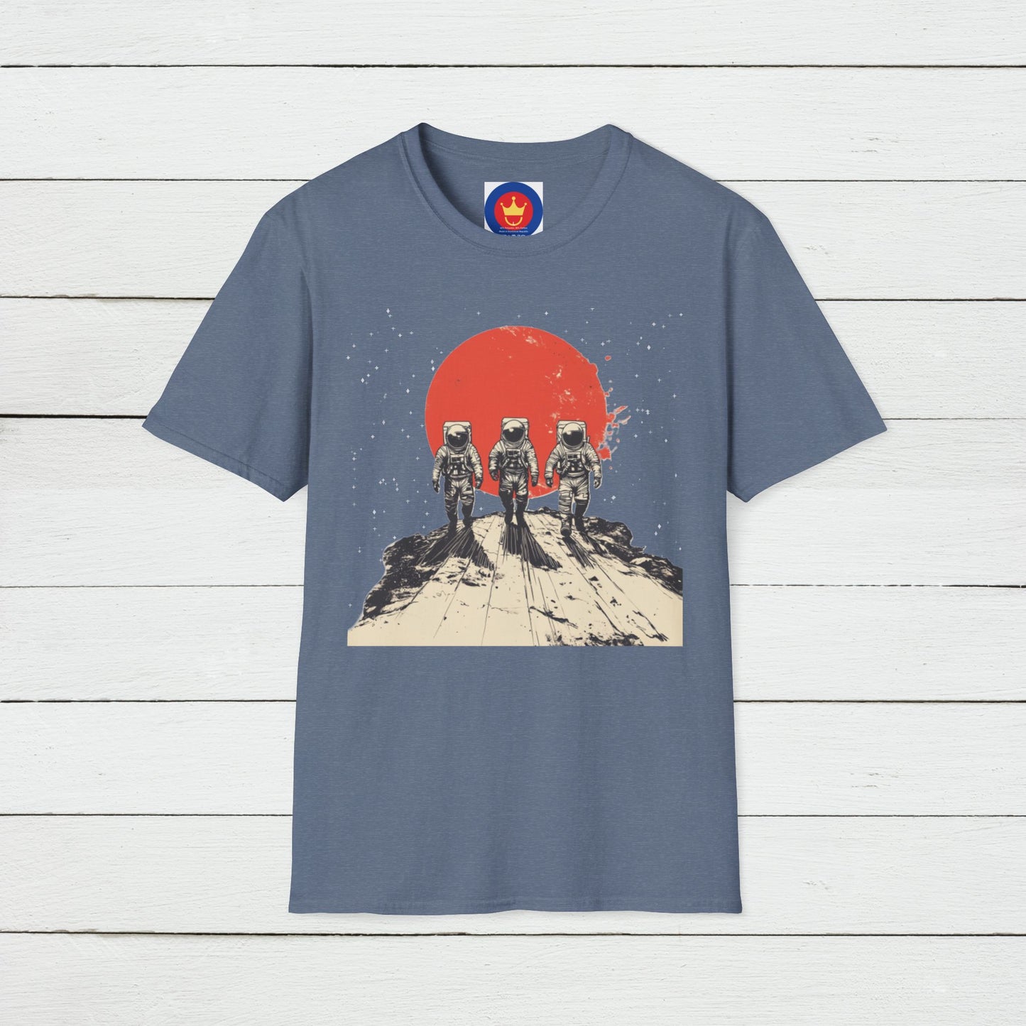 Astronaut T-Shirt, Unisex Space Graphic Tee, Astronaut Adventures Tee, Outer Space Design, Unique Cosmic Apparel, Retro Sci-Fi Space Shirt