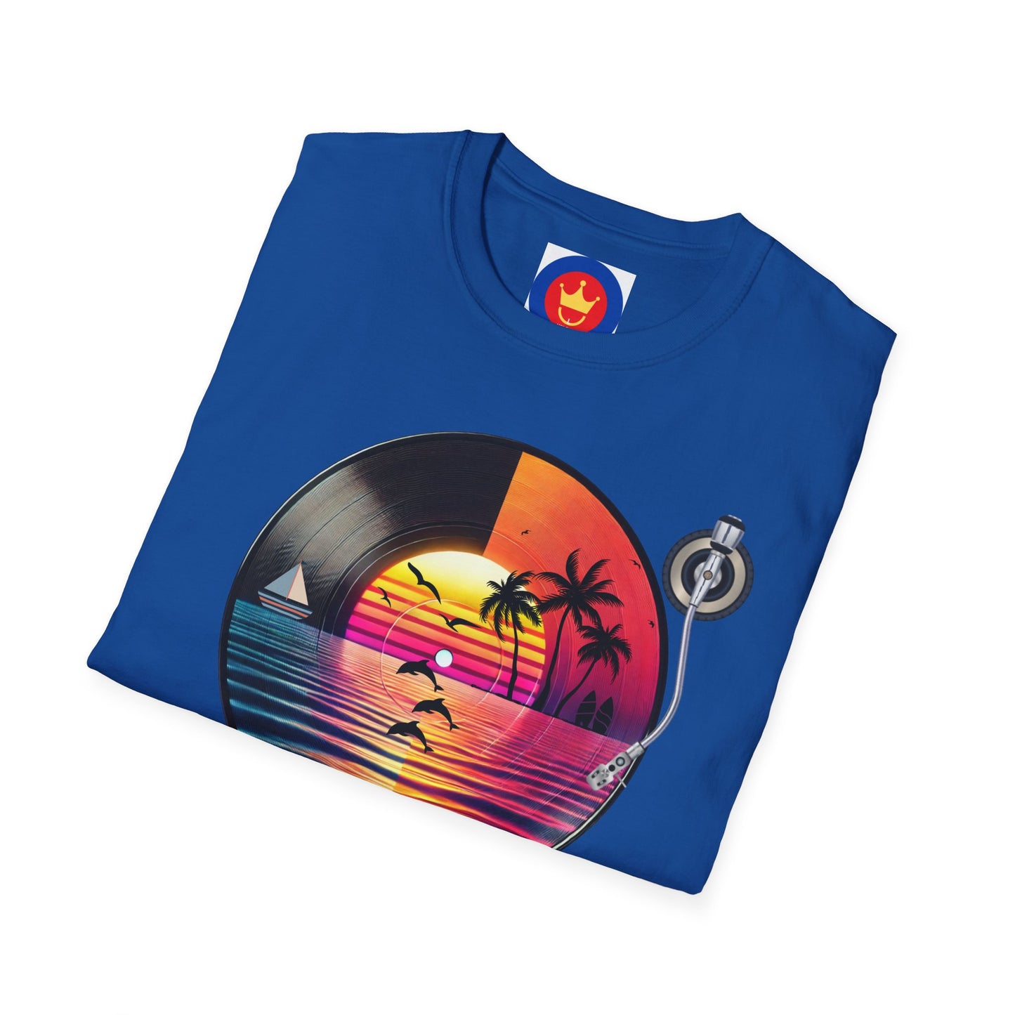 Beach Vinyl Unisex T-Shirt | Beach Bum Fashion Apparel