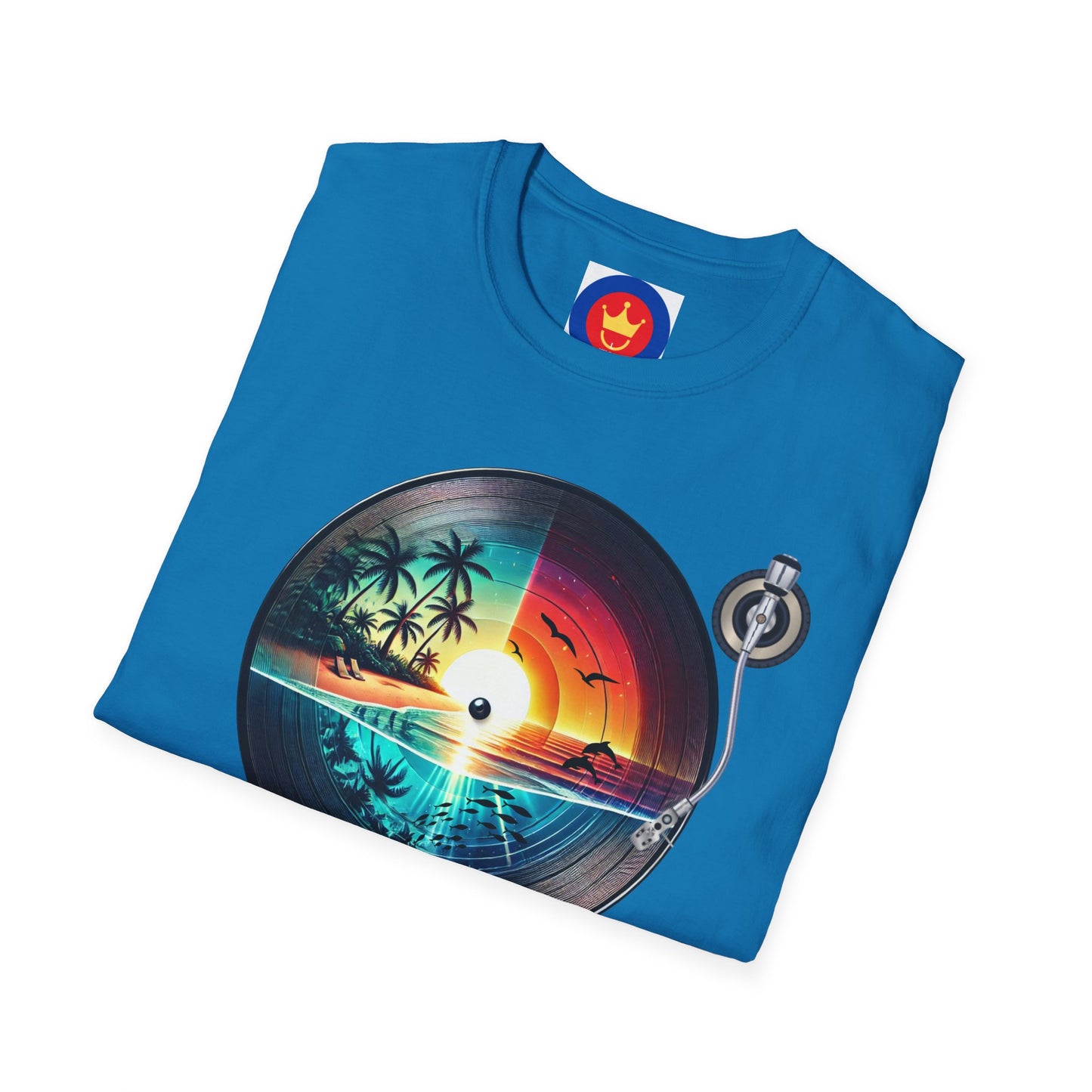 Beach Vinyl Unisex T-Shirt | Beach Bum Fashion Apparel