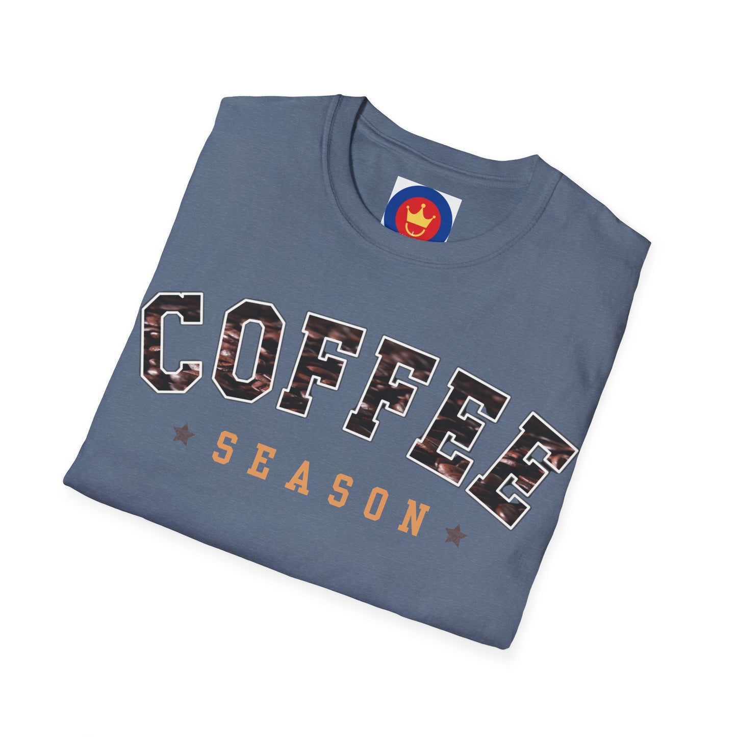 Unisex Coffee Season Graphic Tee, Coffee Graphic T-Shirt, Retro Coffee Tee, Trendy Graphic Shirt, Coffee Lover Gift, Foodie Gift