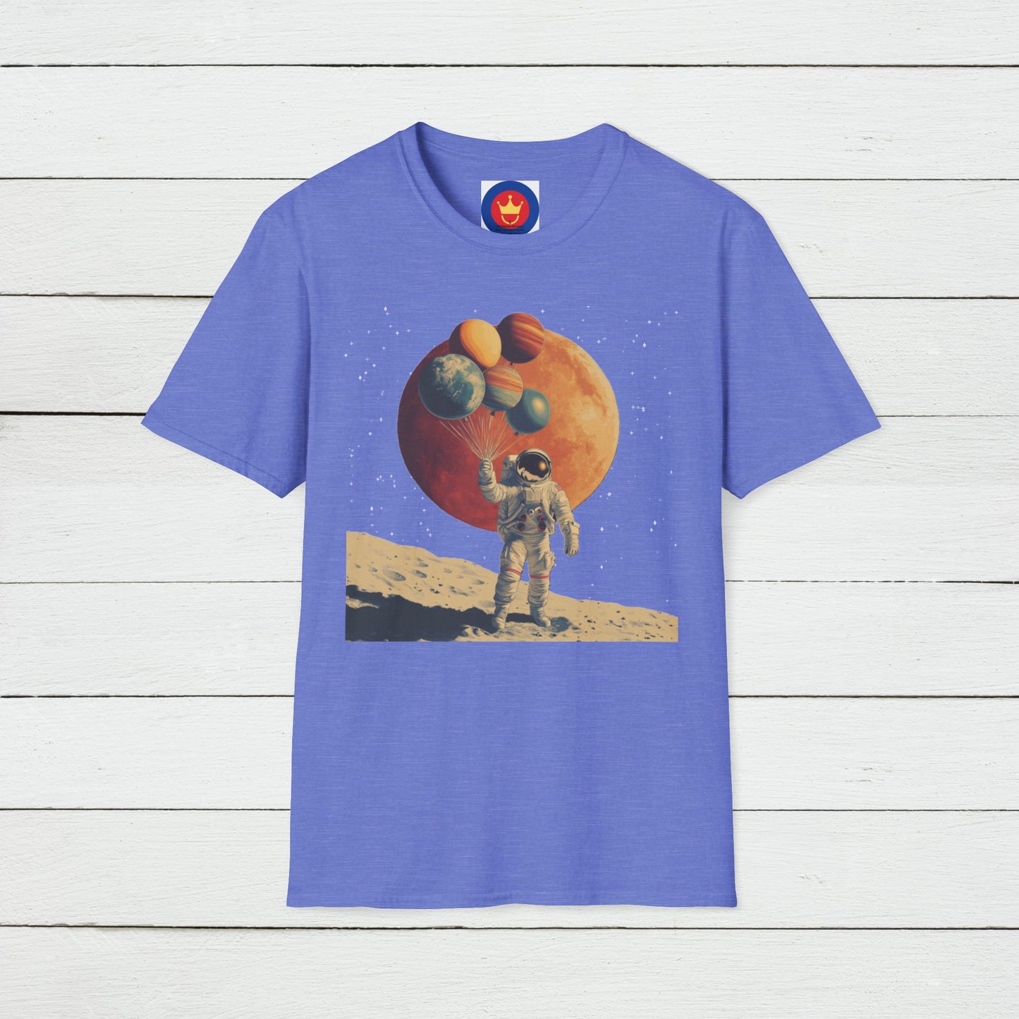 Astronaut Unisex Space Graphic T-shirt | Funny Cosmic Planets Apparel