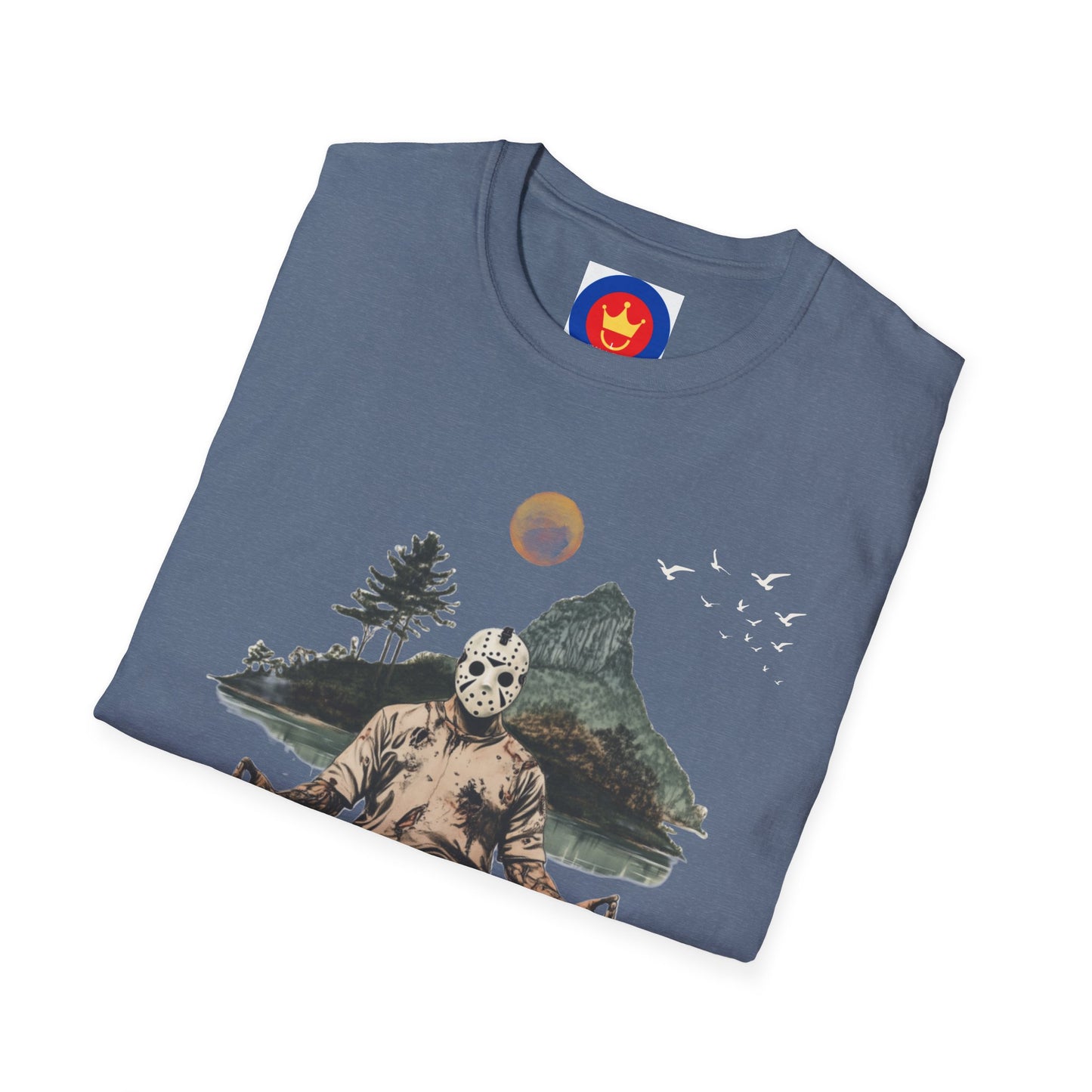 Friday the 13th Jason Vorhees Zen Unisex T-Shirt | Meditation Tee