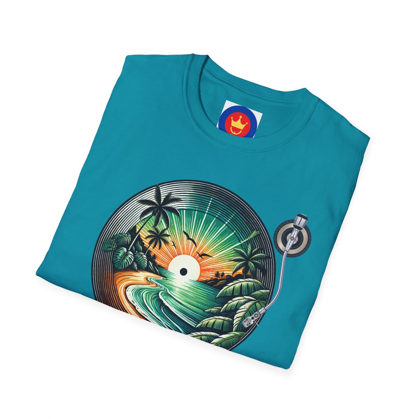 Beach Vinyl Unisex T-Shirt | Beach Bum Fashion Apparel