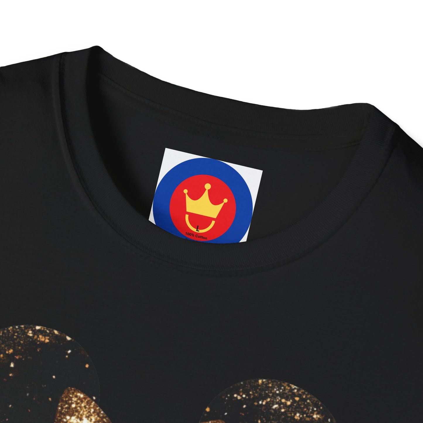 Disney Inspired Unisex T-Shirt | Glitter Gold Minnie Shirt