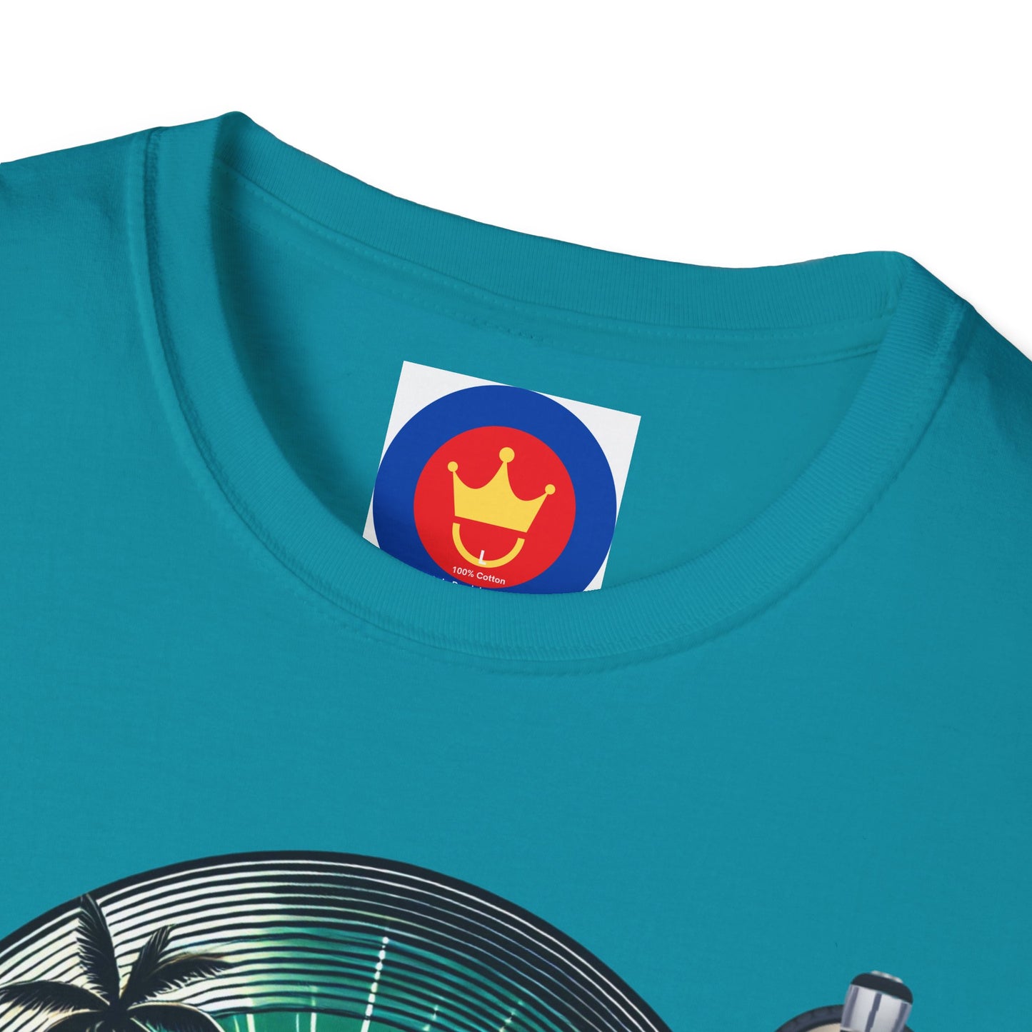 Beach Vinyl Unisex T-Shirt | Beach Bum Fashion Apparel