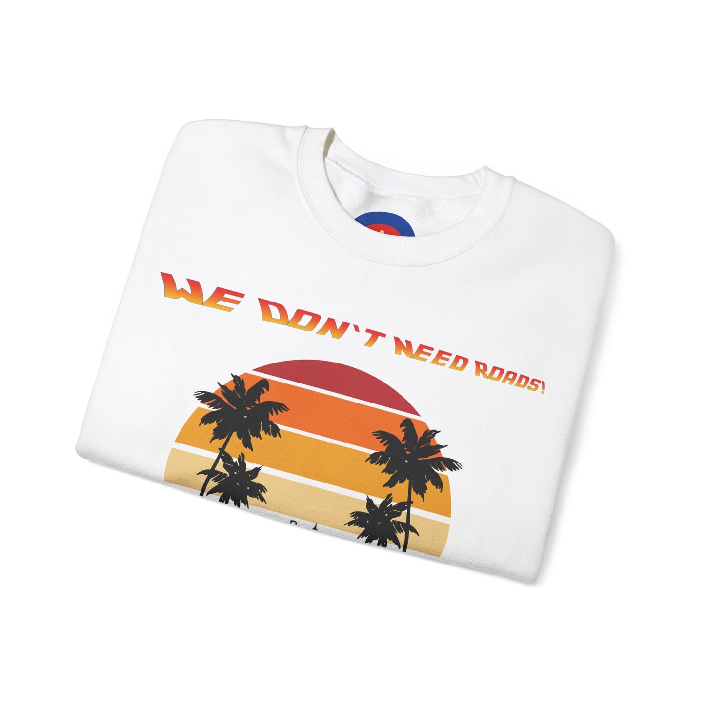 Back to the Future DeLorean Sweatshirt | Unisex Retro Sci-Fi Movie Graphic Design