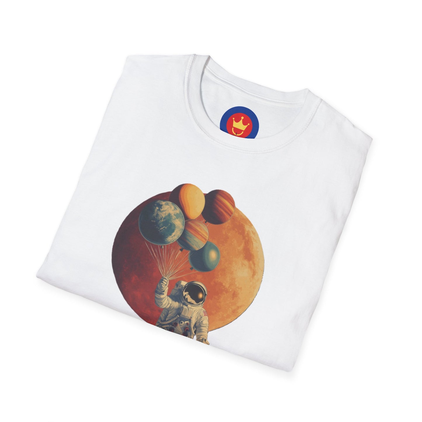 Astronaut Unisex Space Graphic T-shirt | Funny Cosmic Planets Apparel