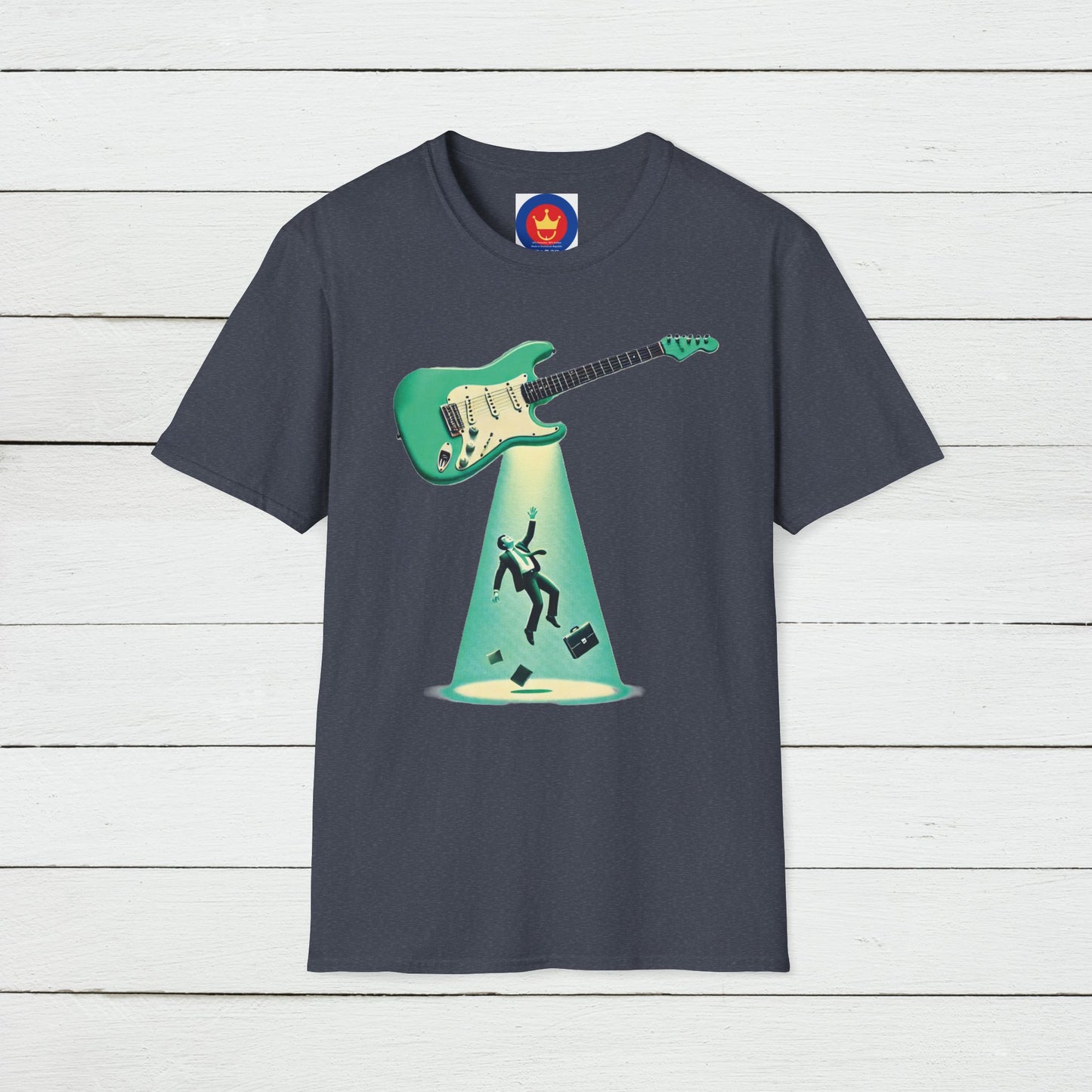 Guitar Abduction T-Shirt | Guitar Player Gift | Unisex Band Shirt