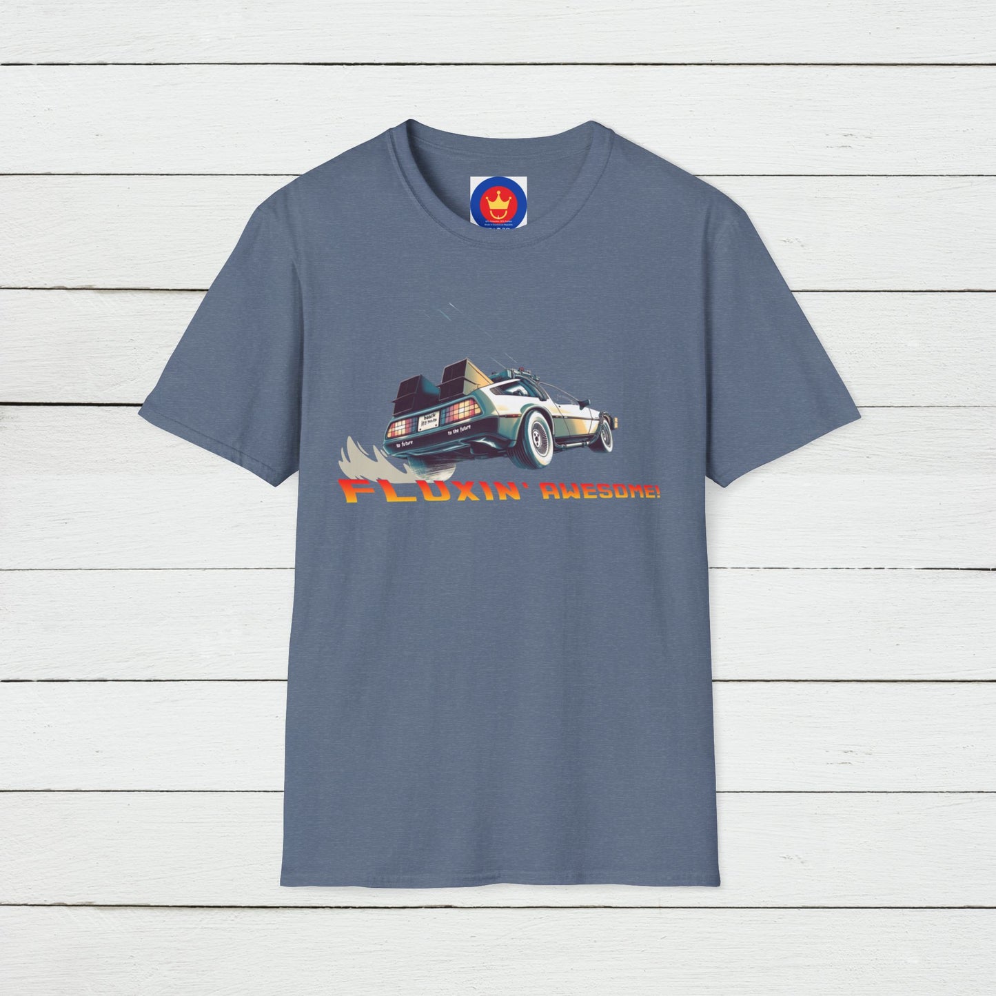 Back to the Future DeLorean Inspired Unisex T-Shirt | 80s Movie Design Shirt