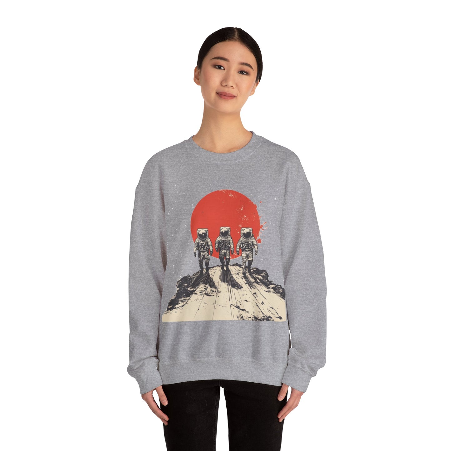 Astronaut Sweatshirt | Unisex Space Graphic Sweater