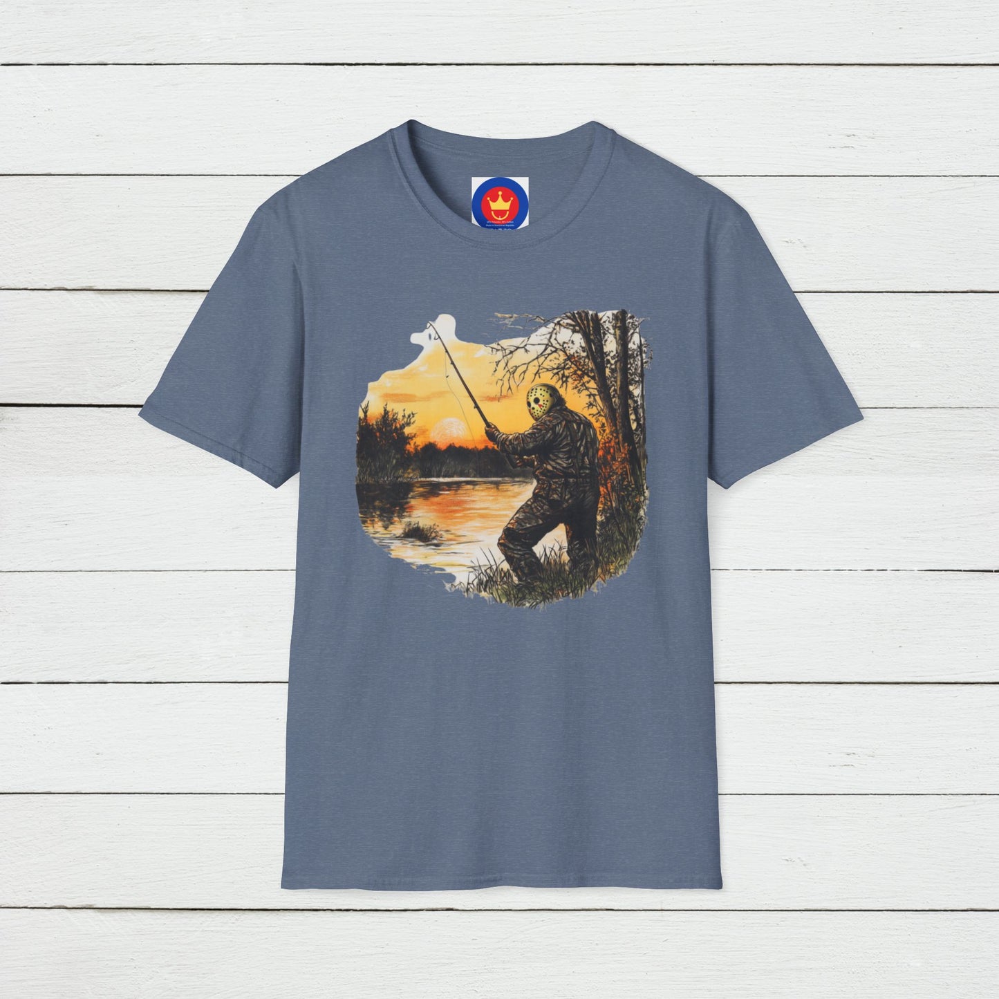 Jason Voorhees Fishing Unisex T-Shirt | Fisherman Tee