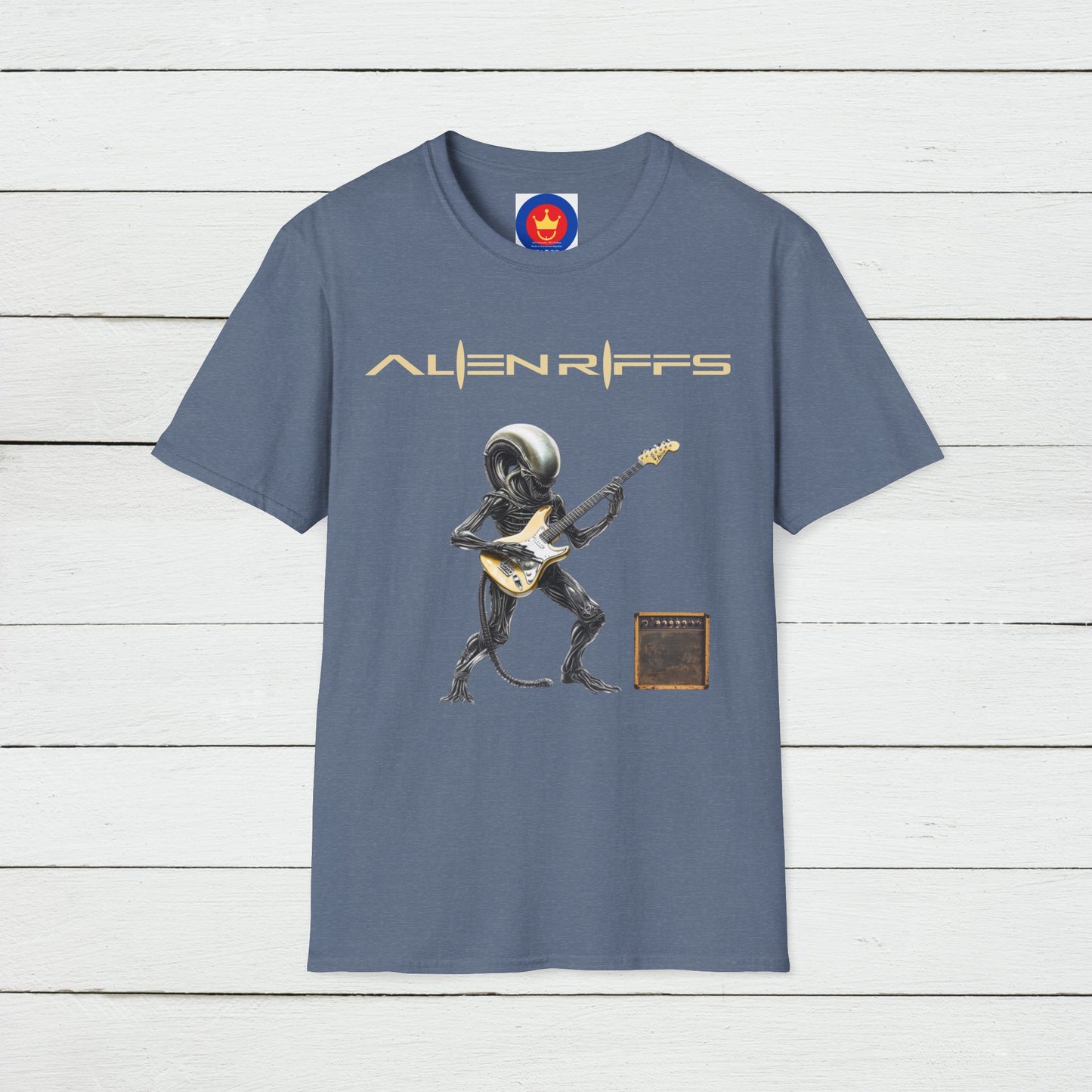 Alien Unisex T-Shirt | Guitar Player Shirt | Musician TShirt