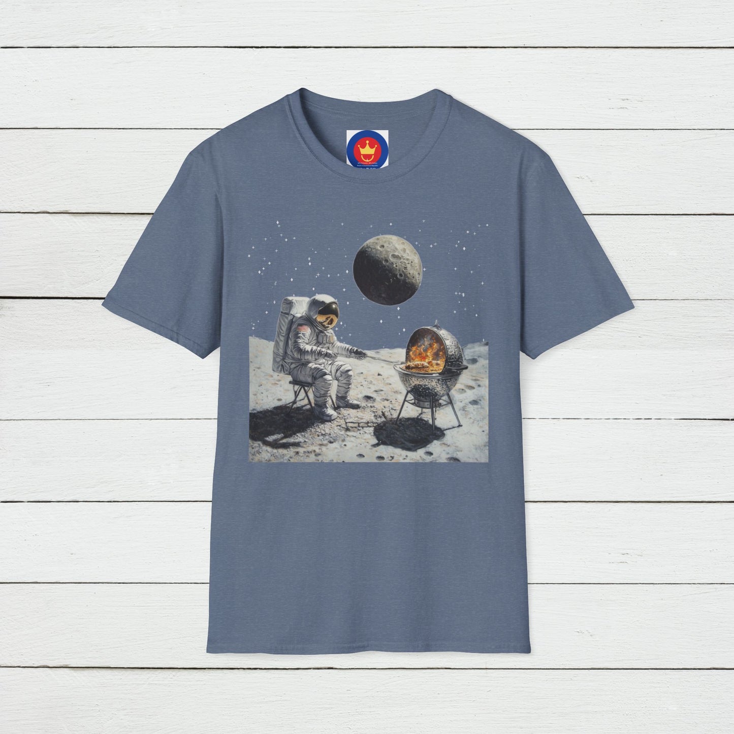 Astronaut Shirt, Funny Moon Shirt, Funny Spaceman Shirt, Outer Space Shirt, BBQ Shirt, Mens Cooking Shirt, Men Cooking Gift, Unisex Shirt