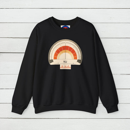 VU Volume Sound Engineer Sweatshirt | Unisex Audio Engineer Sweater