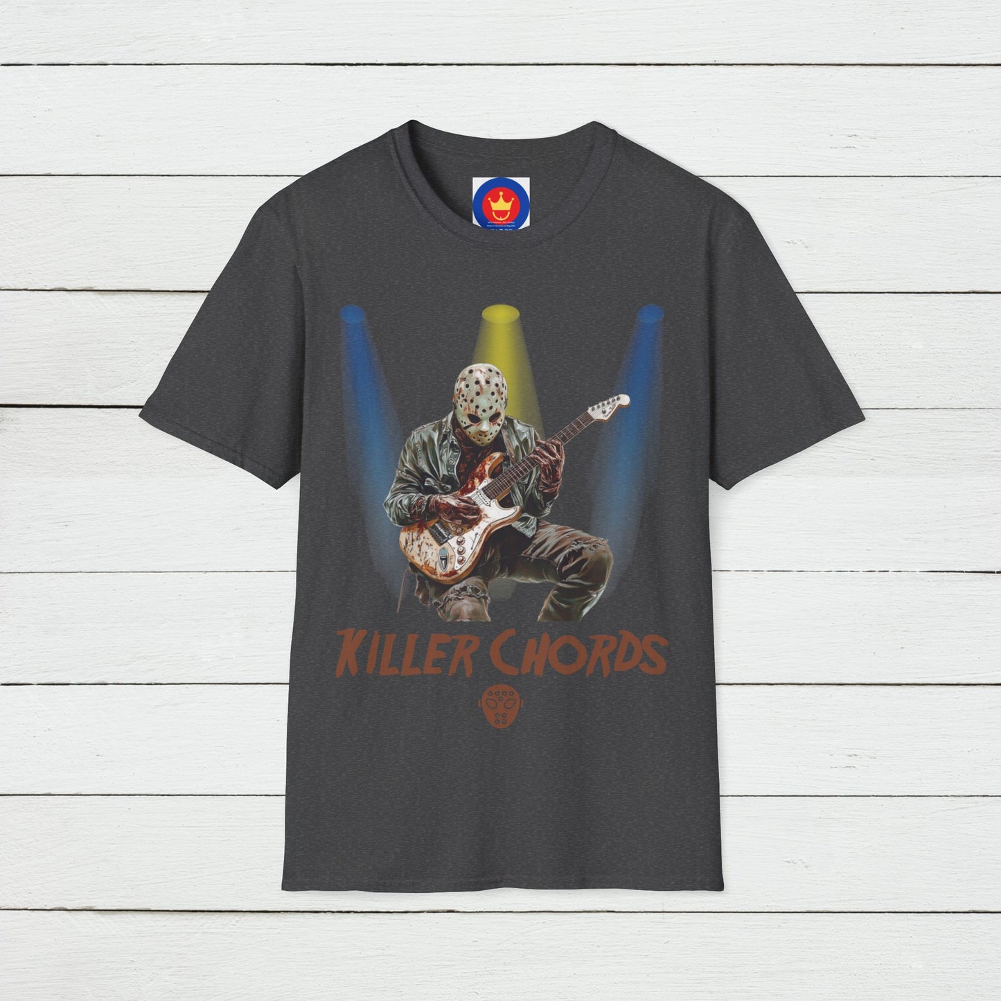 Friday the 13th Jason Voorhees Unisex T-Shirt | Guitar Player Gift
