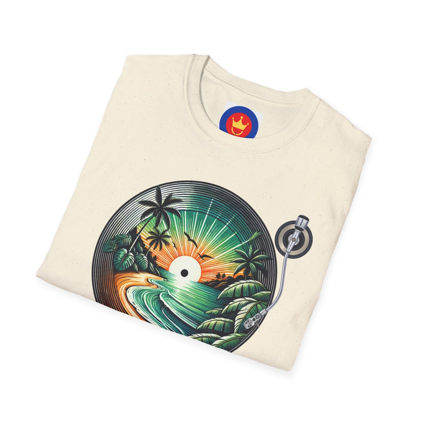 Beach Vinyl Unisex T-Shirt | Beach Bum Fashion Apparel