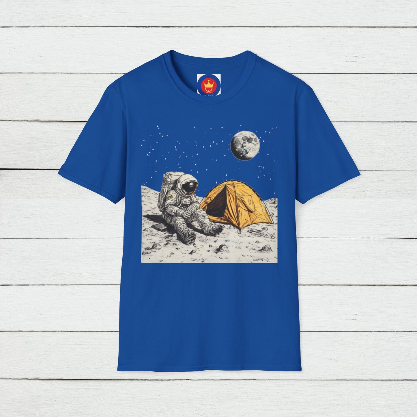 Astronaut Shirt, Funny Moon Shirt, Funny Spaceman Shirt, Outer Space Shirt, Camping Lovers Gift, Camp Lover Shirt, Astronomy, Unisex T-shirt