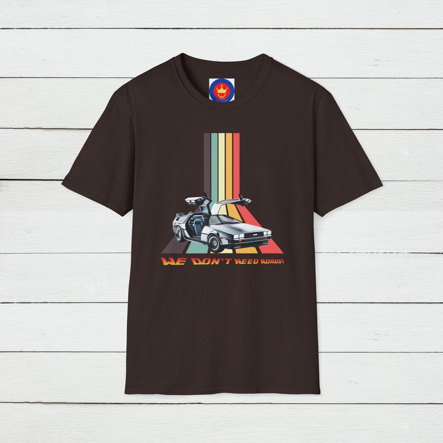 Back to the Future DeLorean Inspired Unisex T-Shirt | 80s Movie Design Shirt