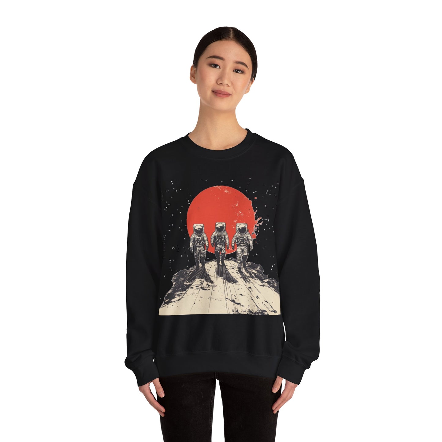 Astronaut Sweatshirt | Unisex Space Graphic Sweater
