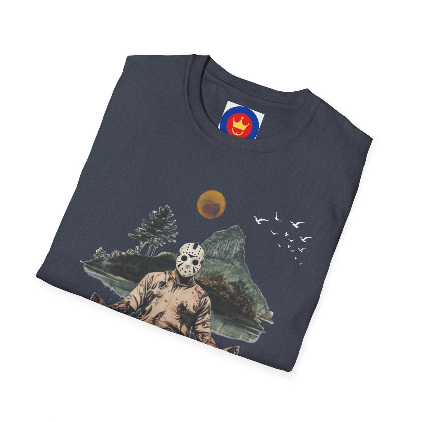 Friday the 13th Jason Vorhees Zen Unisex T-Shirt | Meditation Tee