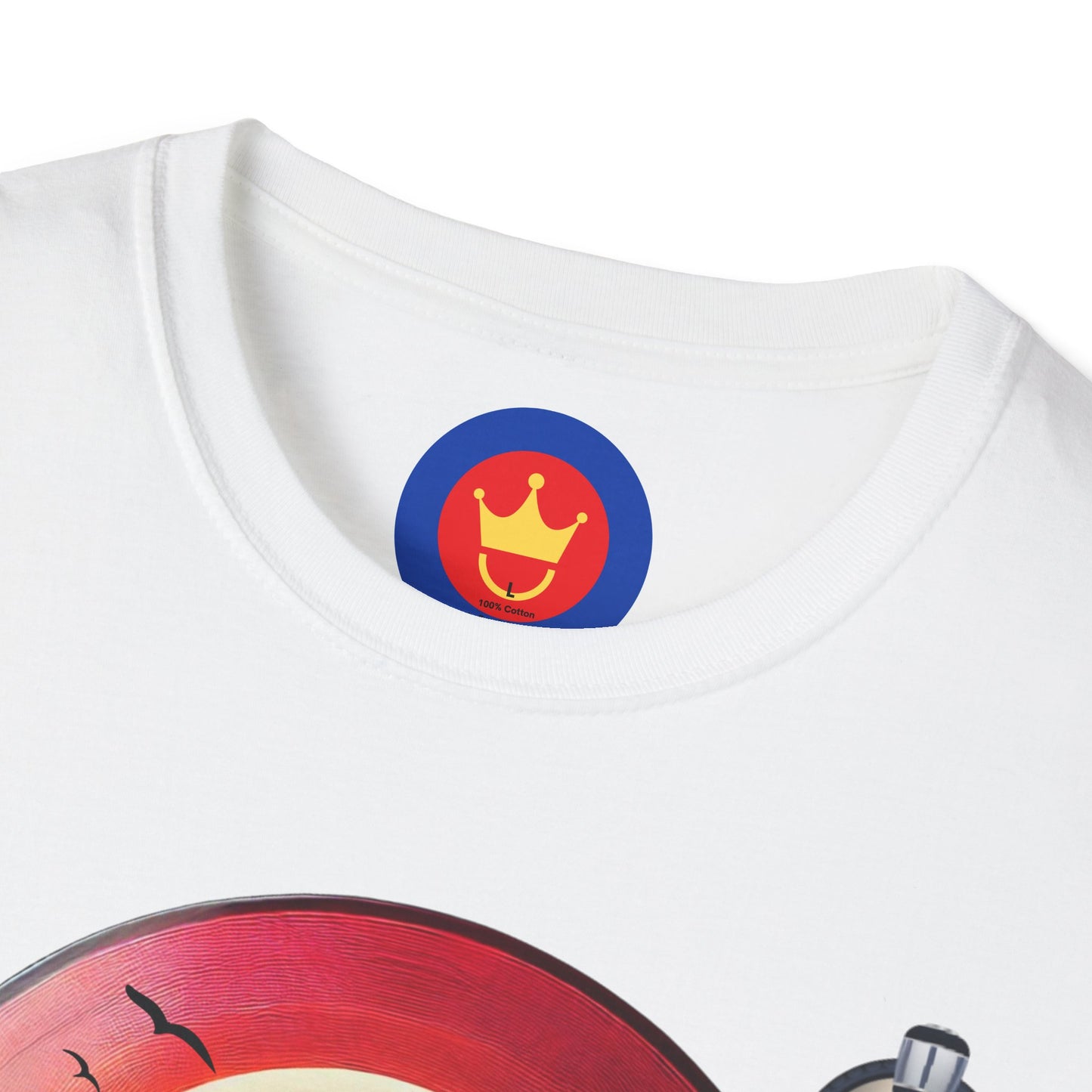 Beach Surf Vinyl Unisex T-Shirt | Beach Bum Fashion Apparel