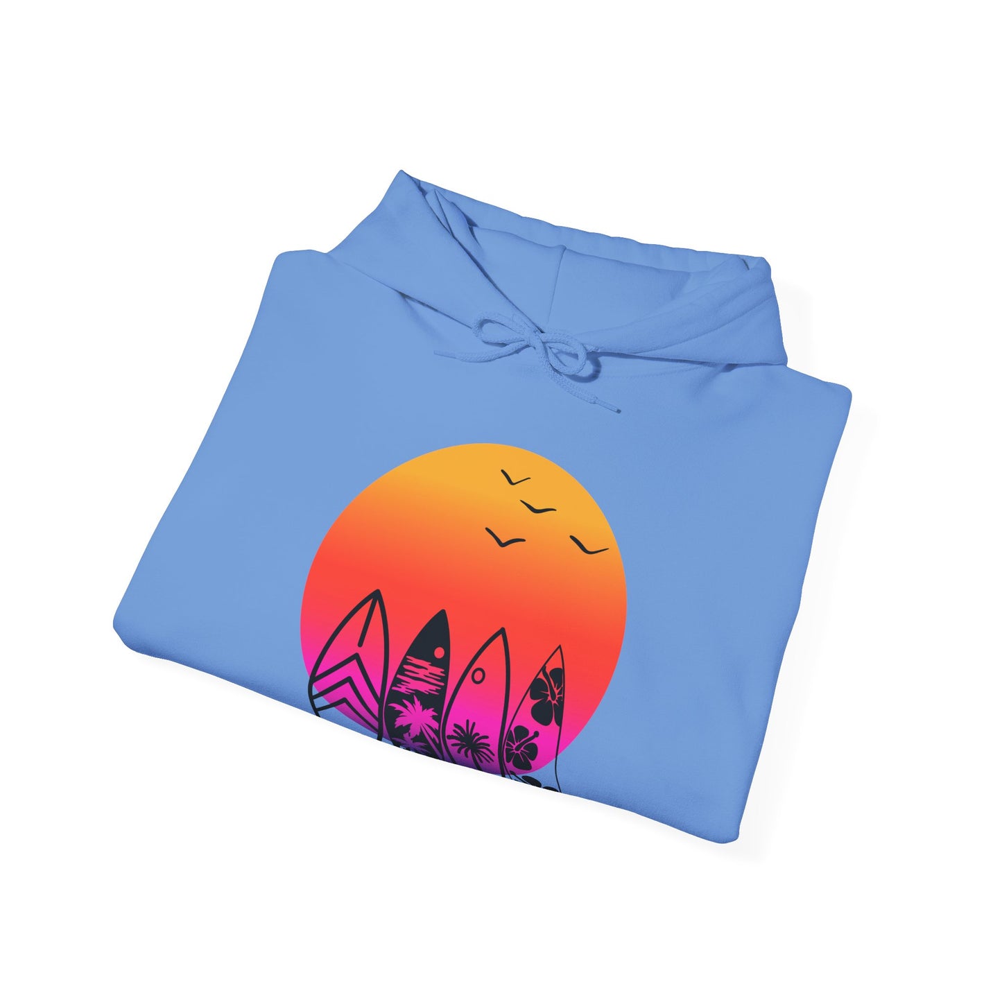 Retro Surf Hoodie | Classic Surfing Design | Surfer Gift