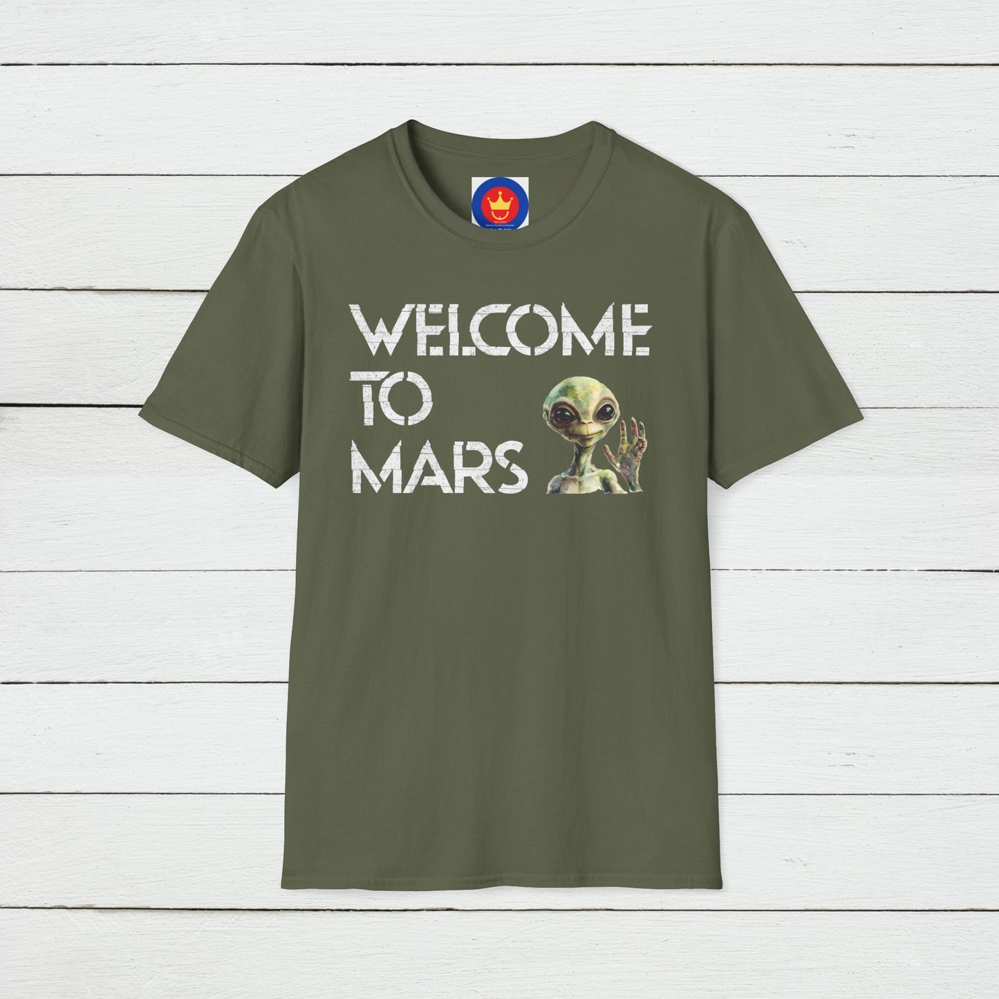 Welcome to Mars Shirt Unisex T-Shirt | Elon Musk Occupy Mars Shirt