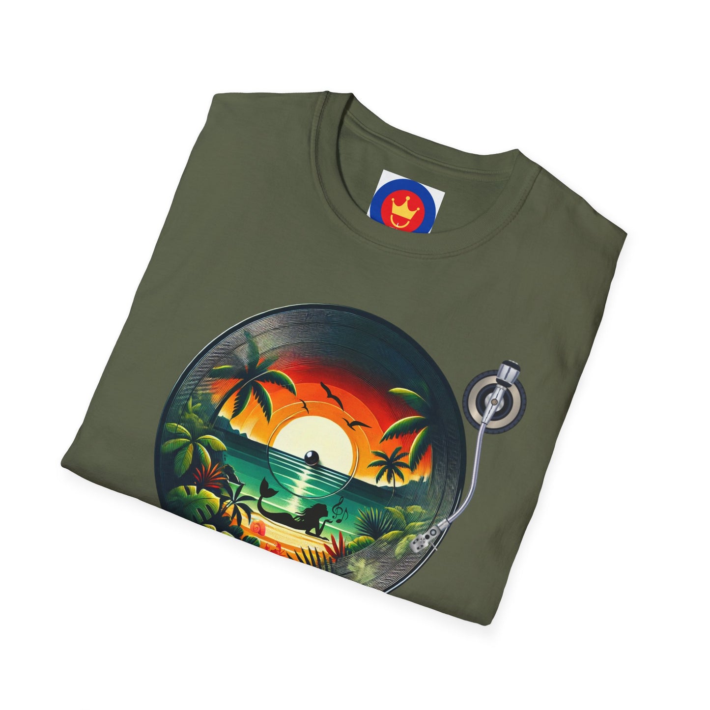 Beach Vinyl Unisex T-Shirt | Beach Bum Fashion Apparel