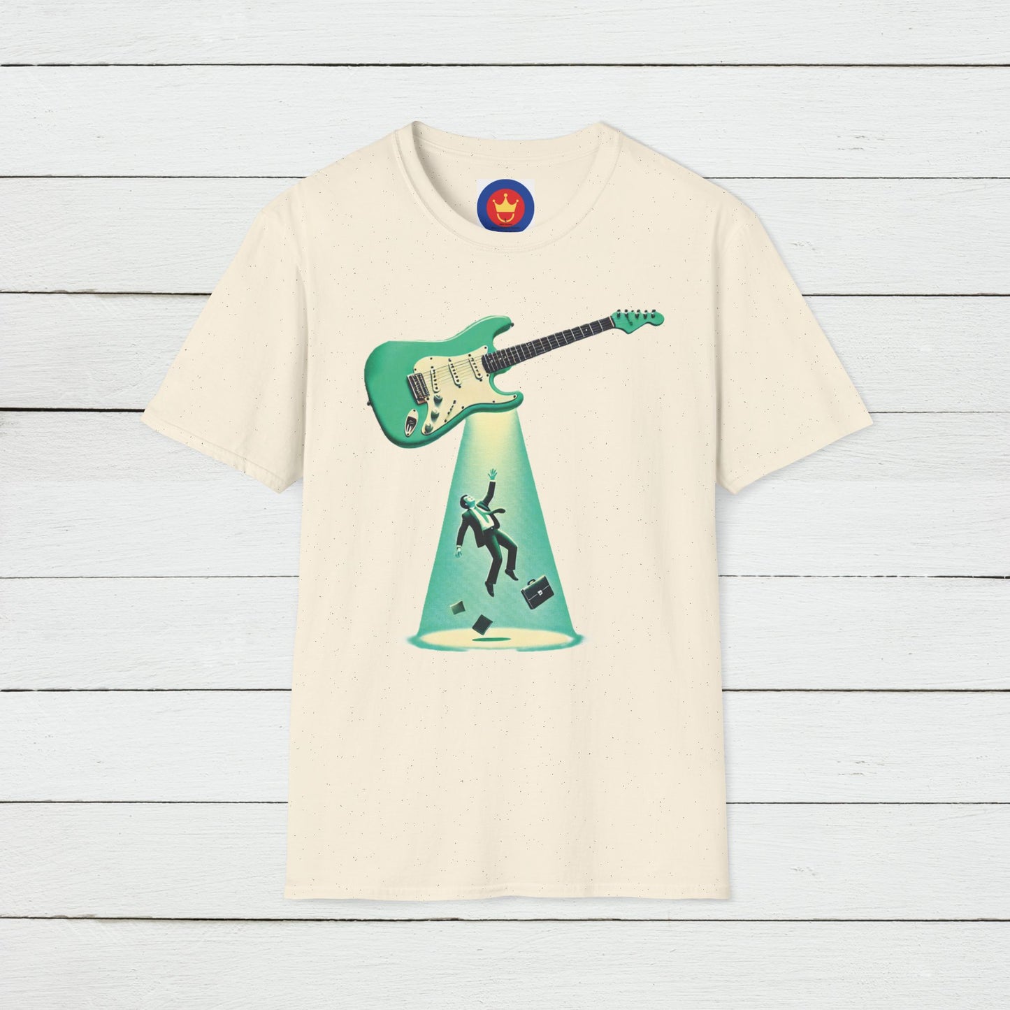 Guitar Abduction T-Shirt | Guitar Player Gift | Unisex Band Shirt
