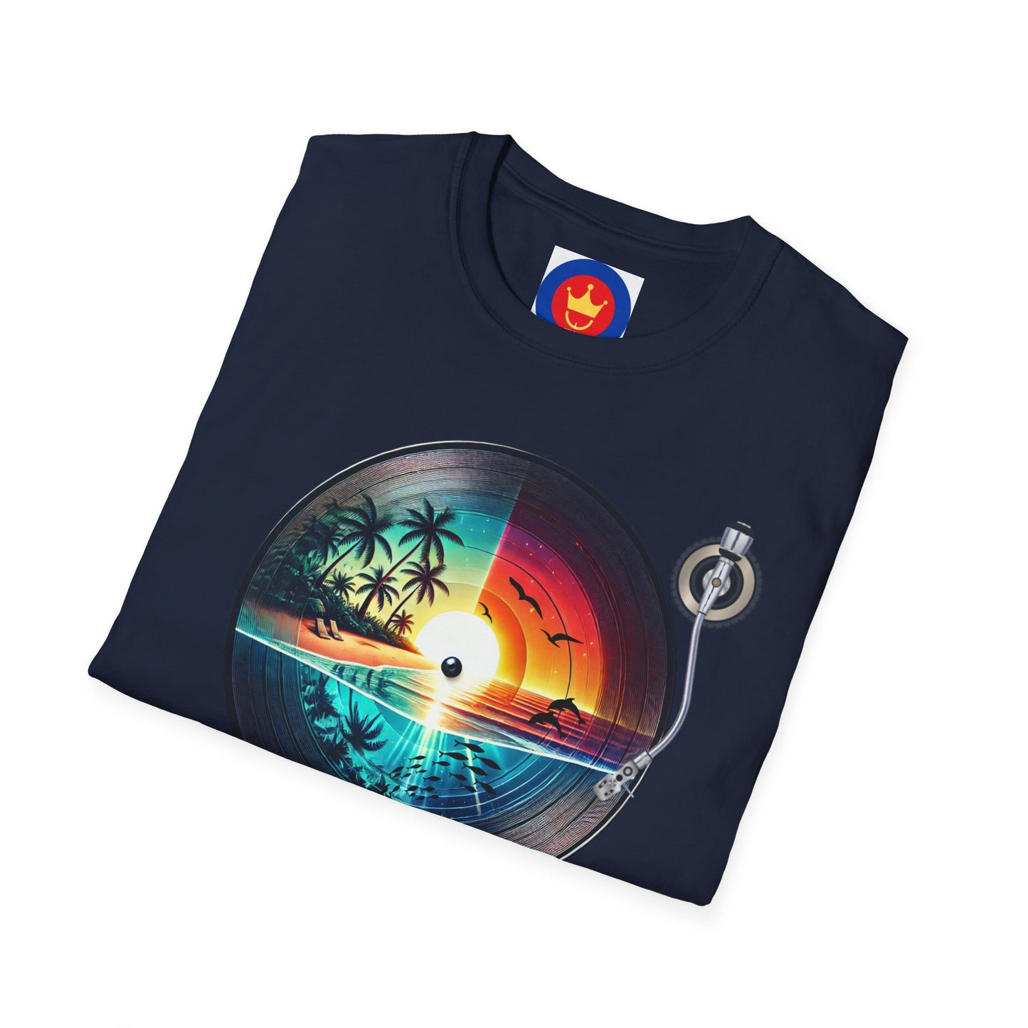 Beach Vinyl Unisex T-Shirt | Beach Bum Fashion Apparel
