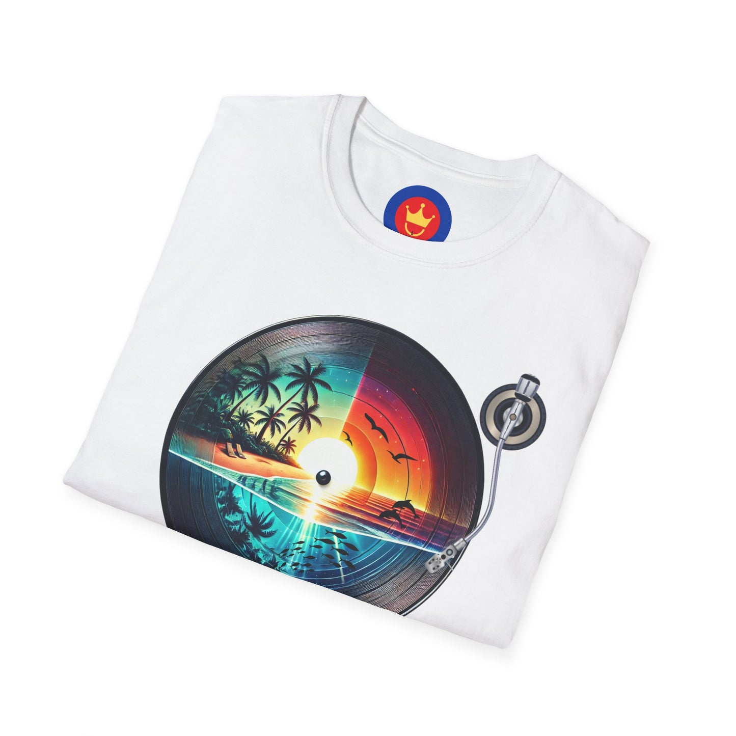 Beach Vinyl Unisex T-Shirt | Beach Bum Fashion Apparel