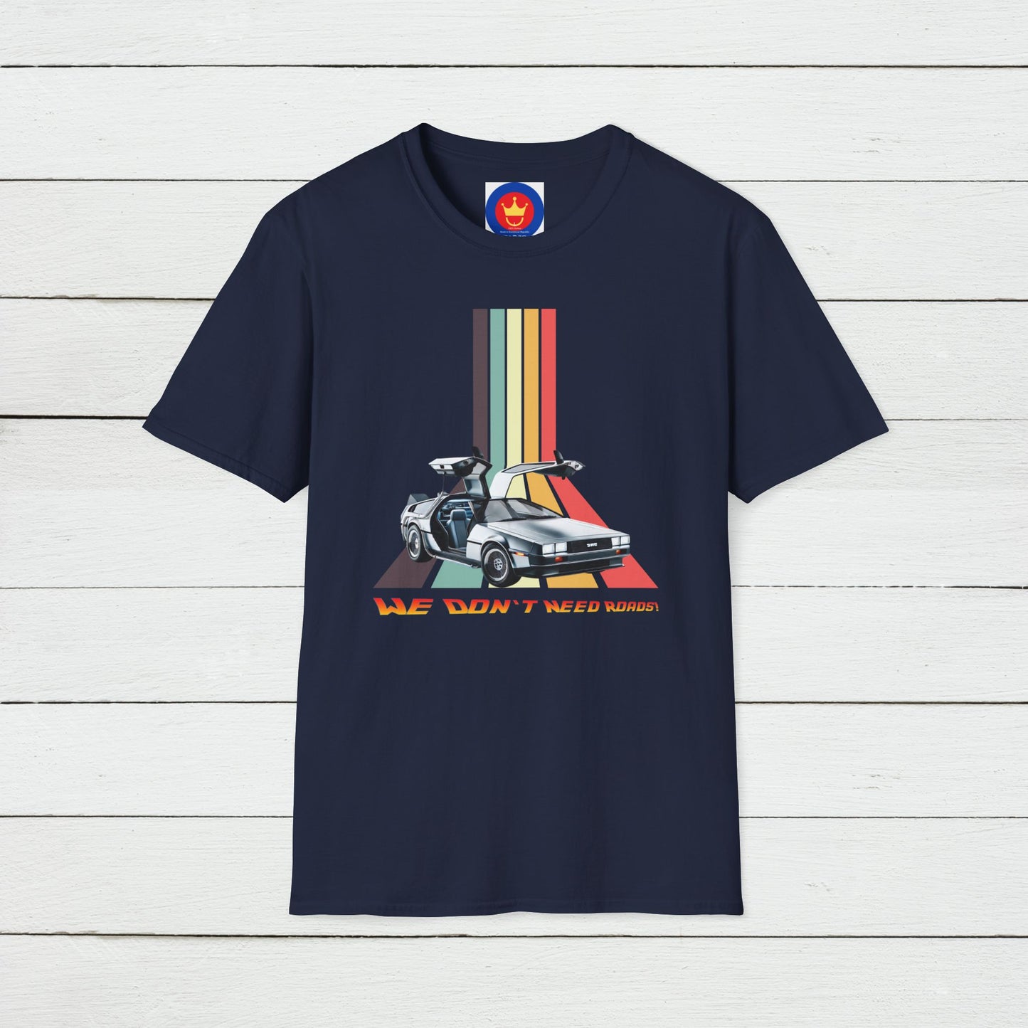 Back to the Future DeLorean Inspired Unisex T-Shirt | 80s Movie Design Shirt
