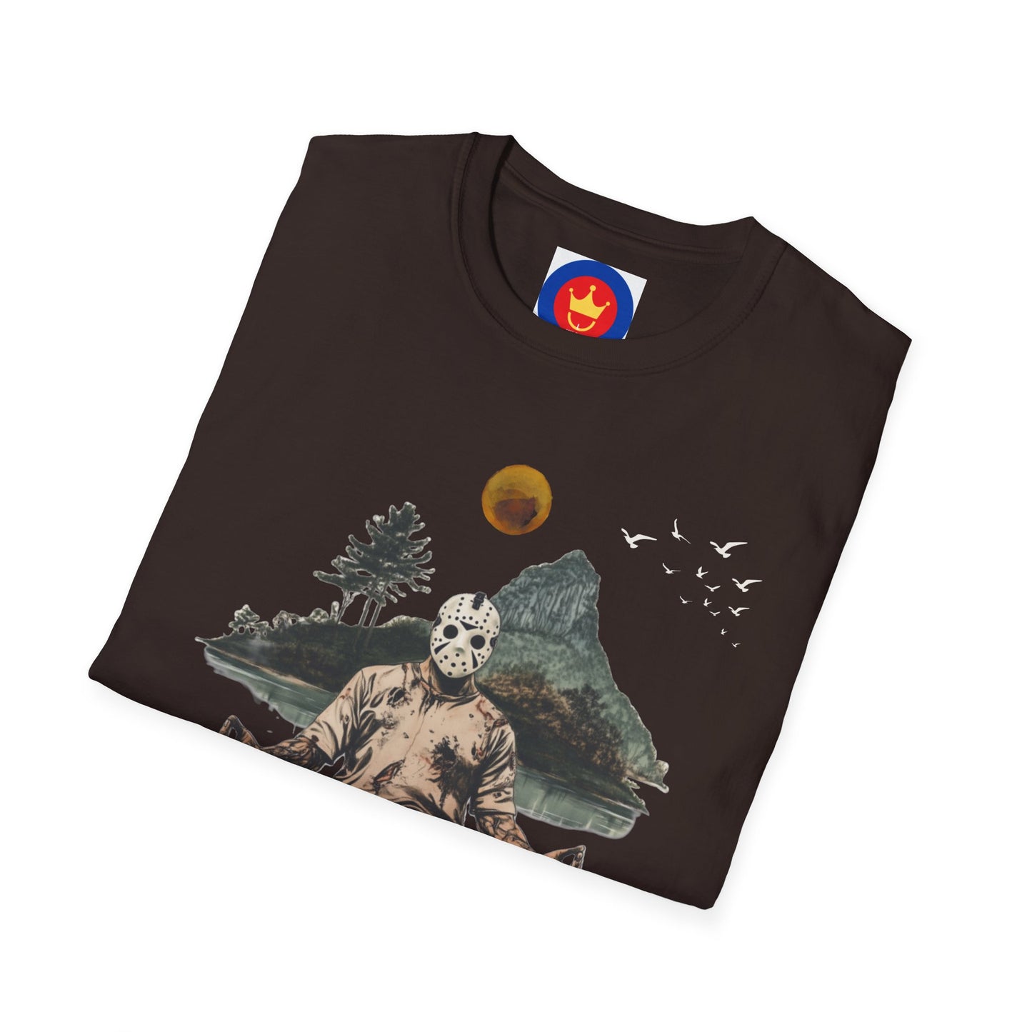 Friday the 13th Jason Vorhees Zen Unisex T-Shirt | Meditation Tee
