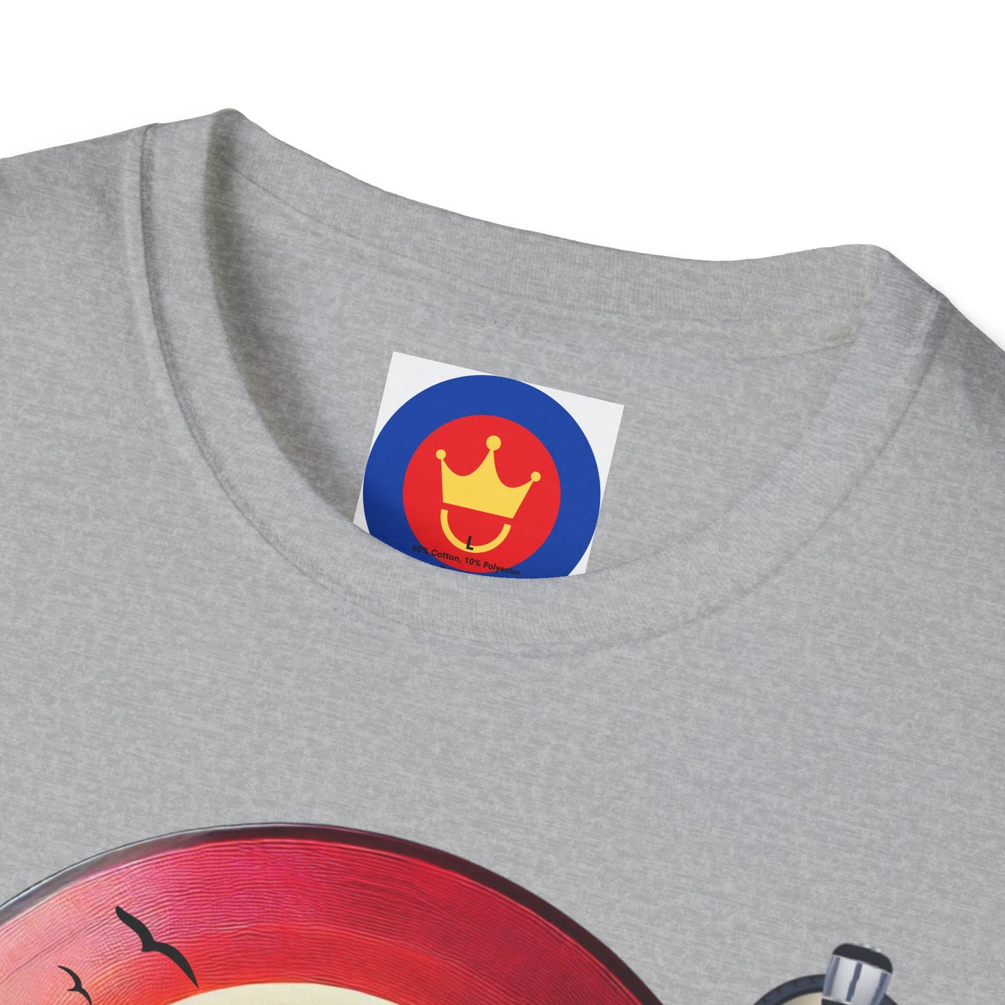 Beach Surf Vinyl Unisex T-Shirt | Beach Bum Fashion Apparel