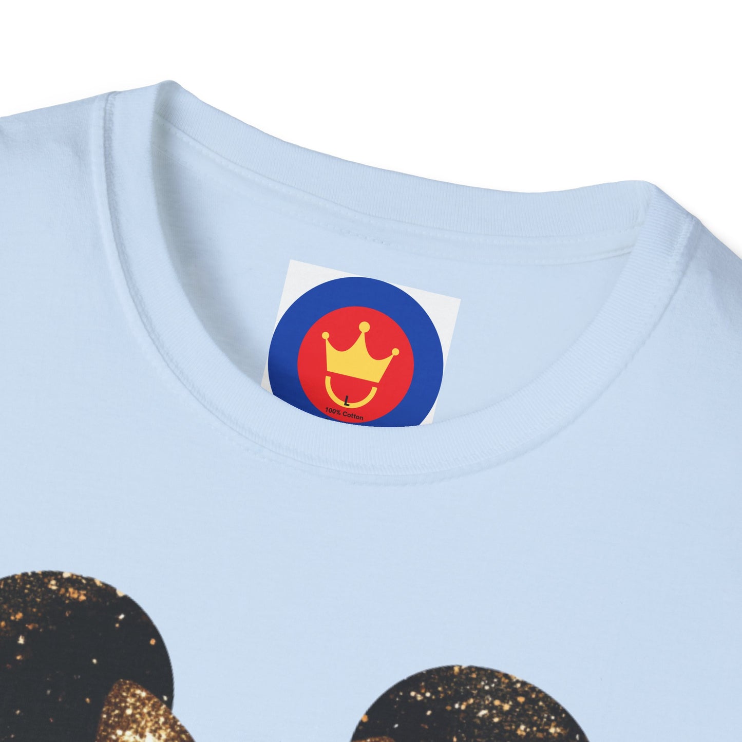 Disney Inspired Unisex T-Shirt | Glitter Gold Minnie Shirt