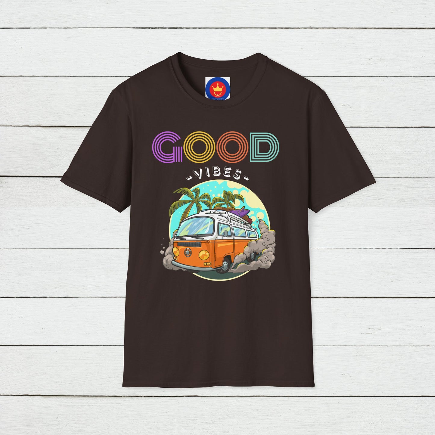 Beach Surfing Good Vibes Summer Unisex Shirt