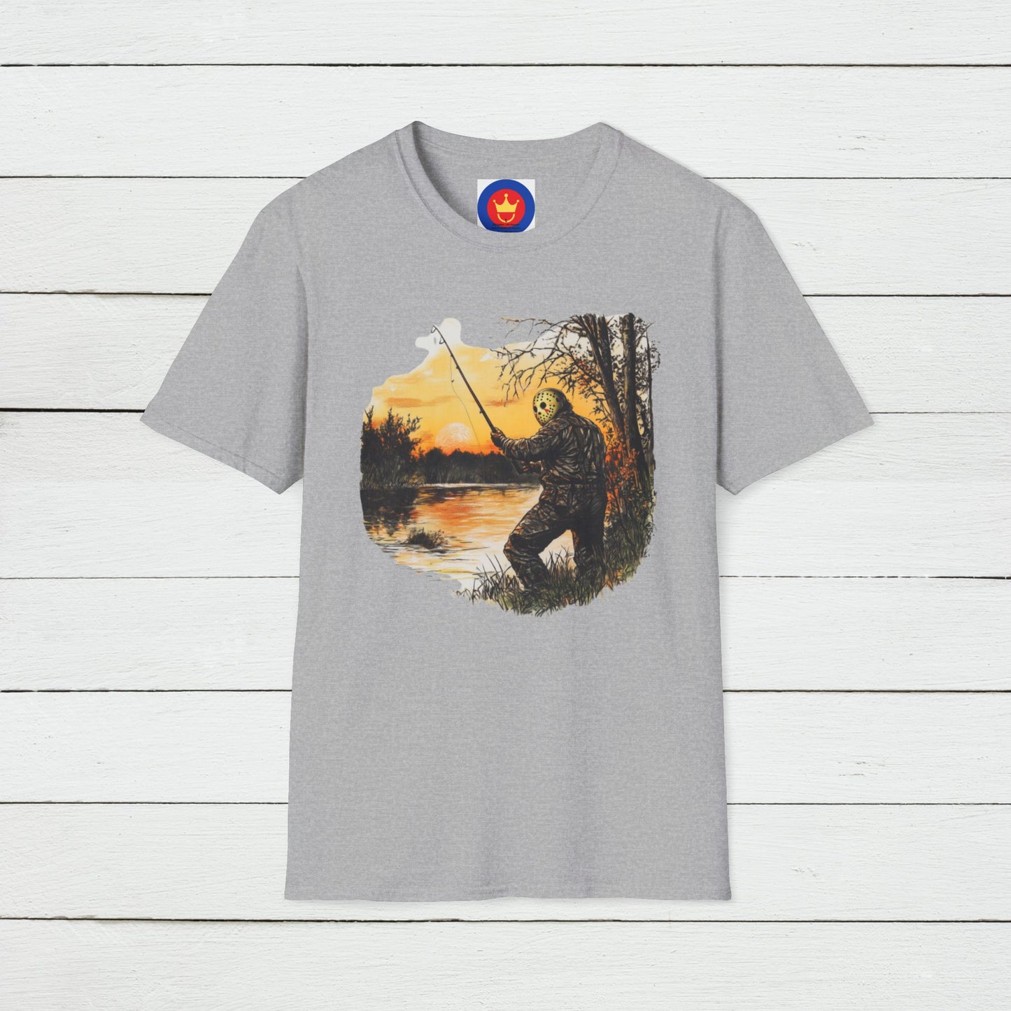 Jason Voorhees Fishing Unisex T-Shirt | Fisherman Tee