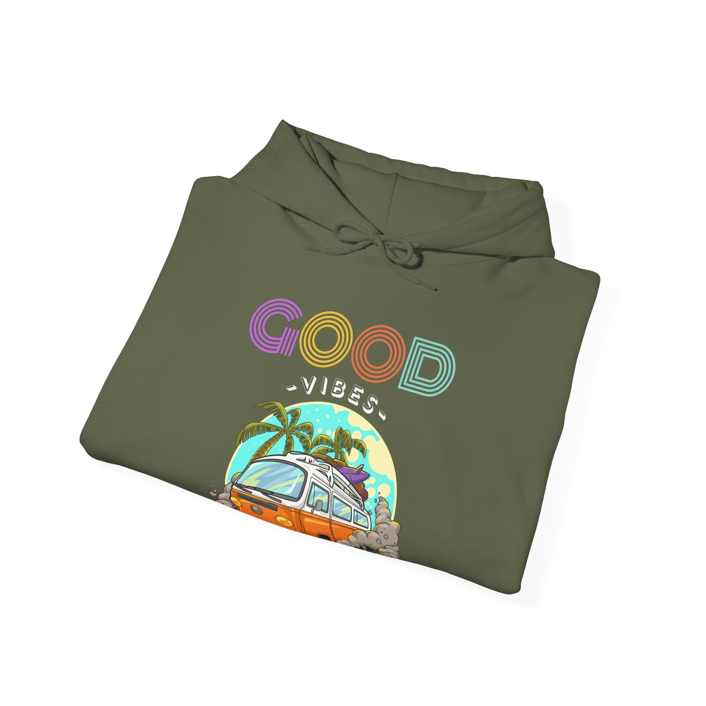 Retro Surf Hoodie | Classic Surfing Design | Surfer Gift