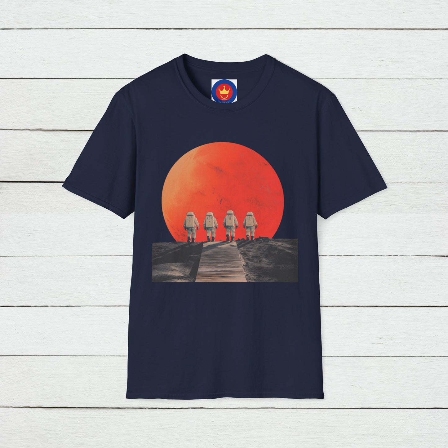 Astronaut unisex T-Shirt | Outer Space Design | Retro Sci-Fi Space Shirt