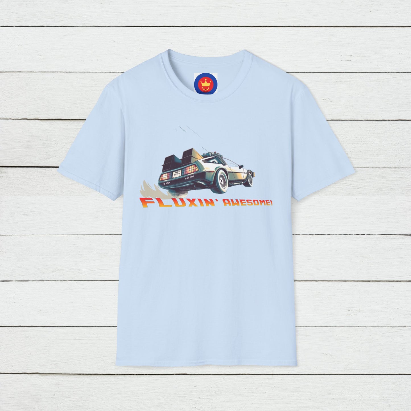 Back to the Future DeLorean Inspired Unisex T-Shirt | 80s Movie Design Shirt