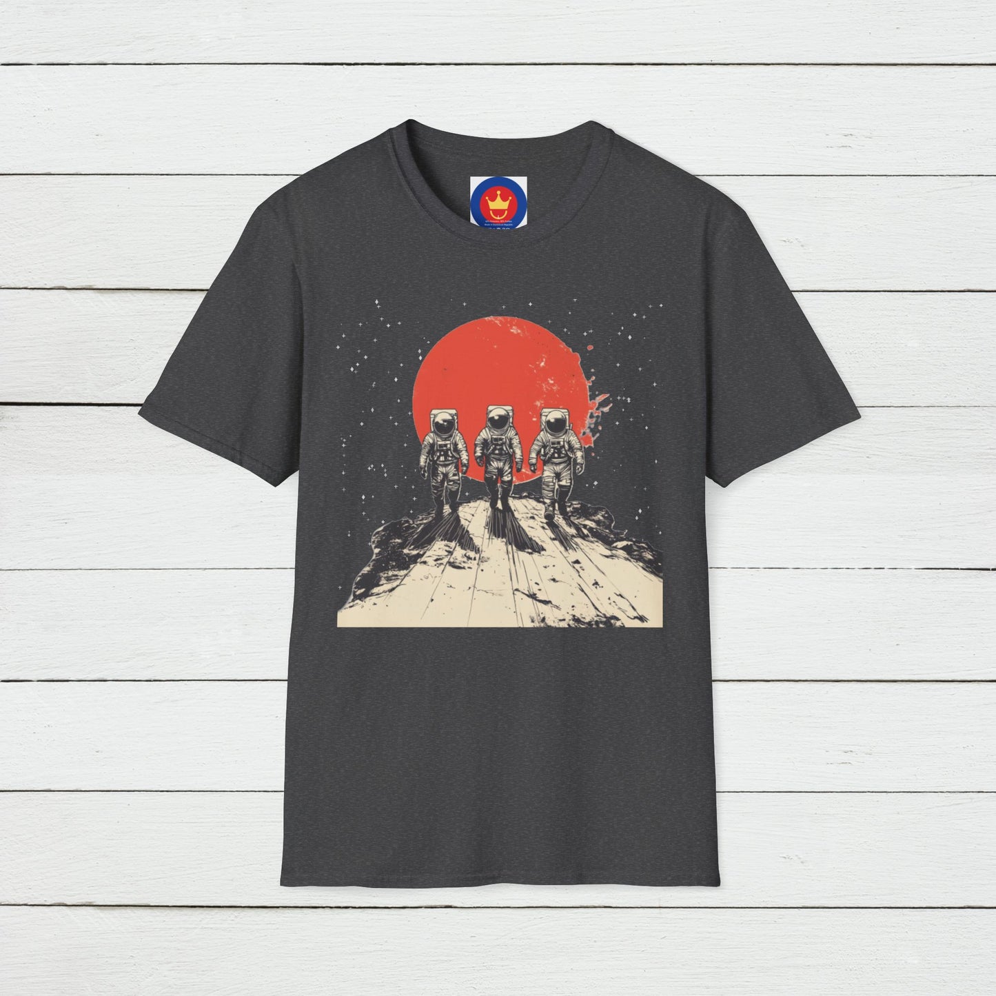 Astronaut T-Shirt, Unisex Space Graphic Tee, Astronaut Adventures Tee, Outer Space Design, Unique Cosmic Apparel, Retro Sci-Fi Space Shirt