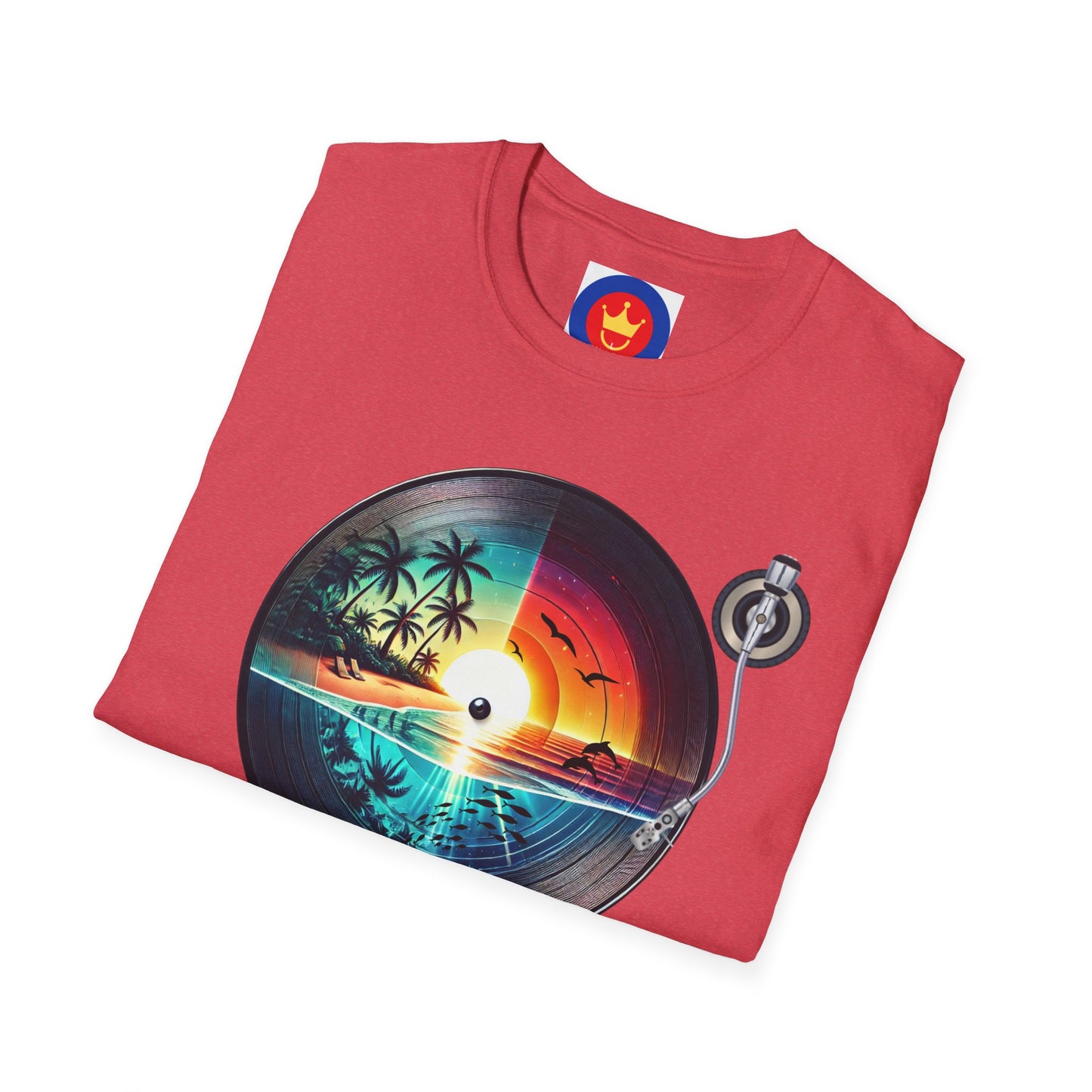 Beach Vinyl Unisex T-Shirt | Beach Bum Fashion Apparel