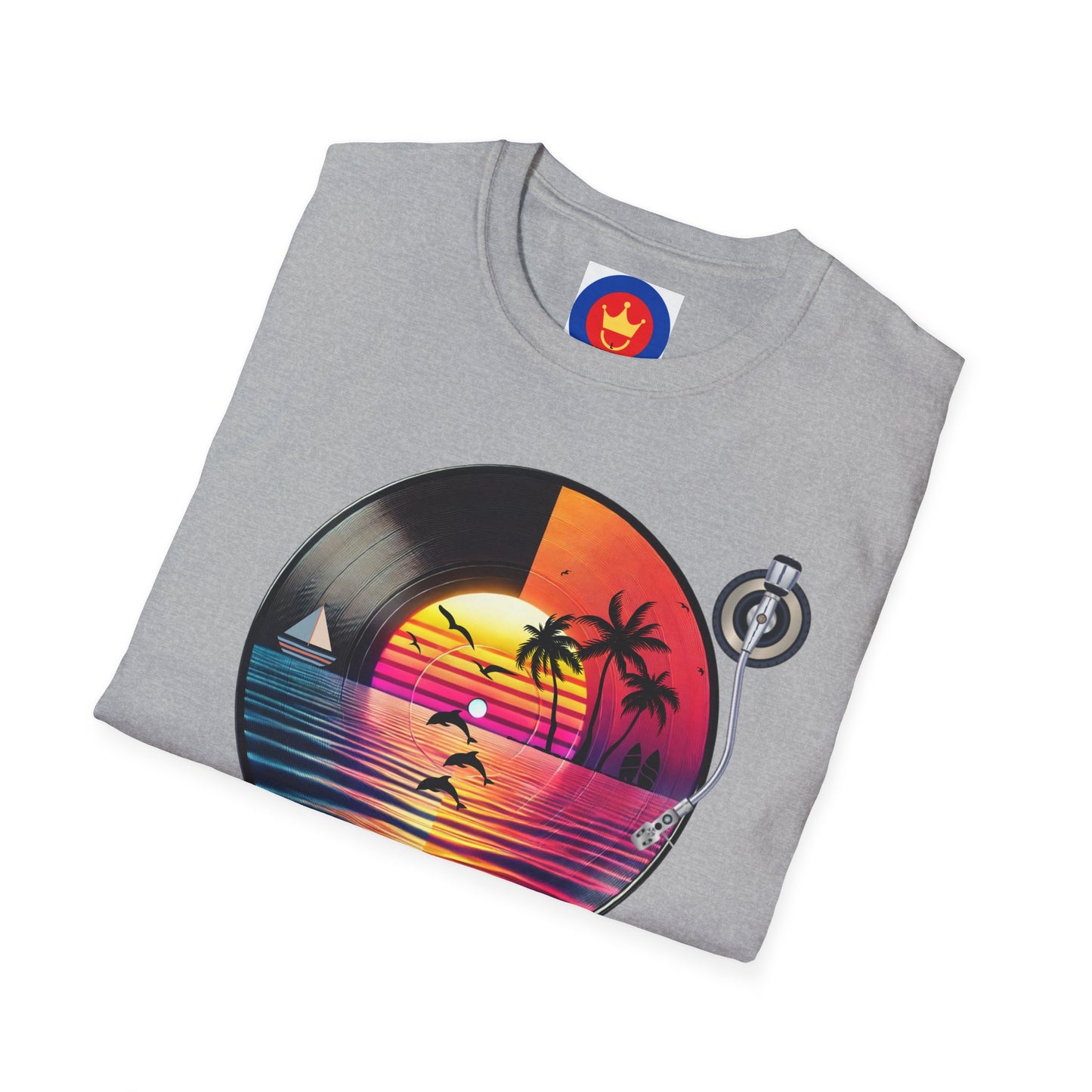 Beach Vinyl Unisex T-Shirt | Beach Bum Fashion Apparel